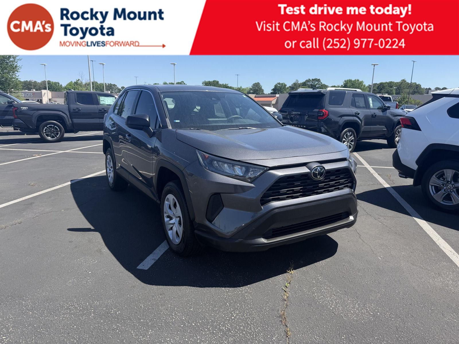 Magnetic Gray Metallic 2022 Toyota RAV4 LE FWD SUV / Crossover Front-Wheel Drive Automatic