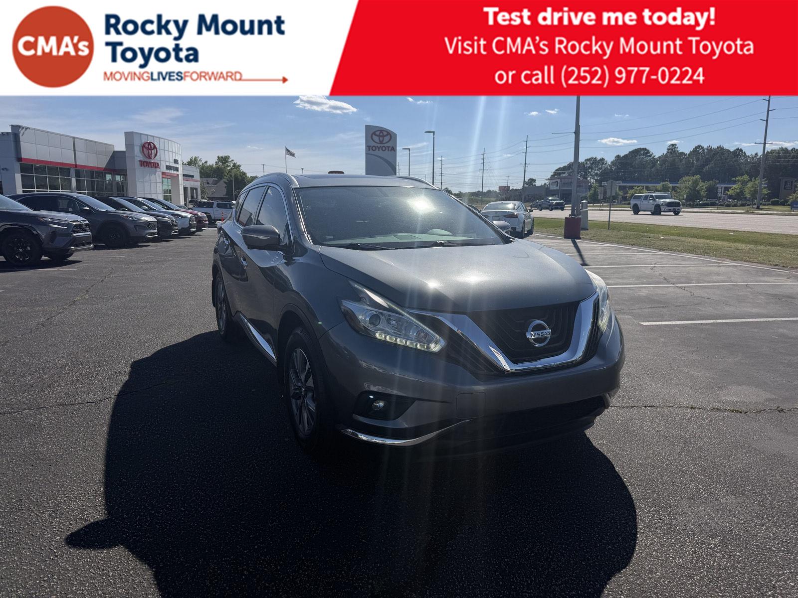 Gray (Gun Metallic) 2015 Nissan Murano SL SUV / Crossover Front-Wheel Drive Continuously Variable Transmission