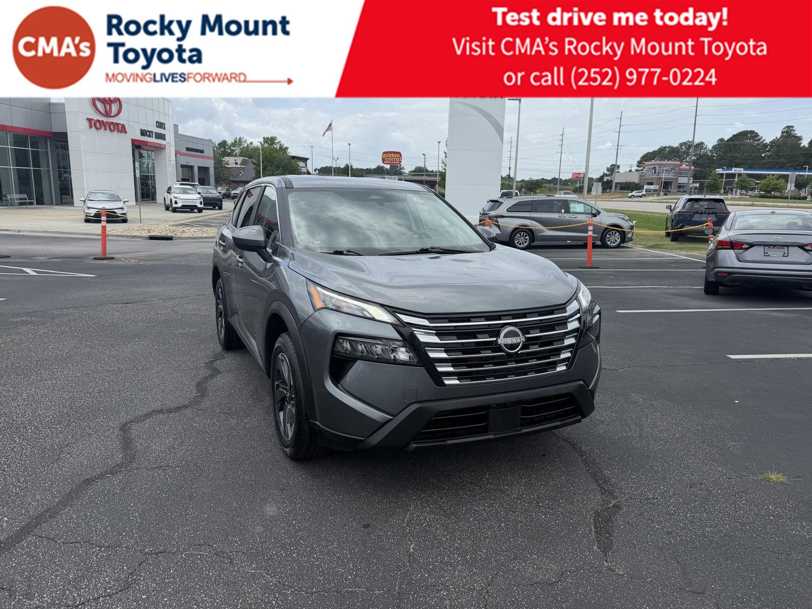 Gray (Gun Metallic) 2025 Nissan Rogue SUV / Crossover Front-Wheel Drive Continuously Variable Transmission