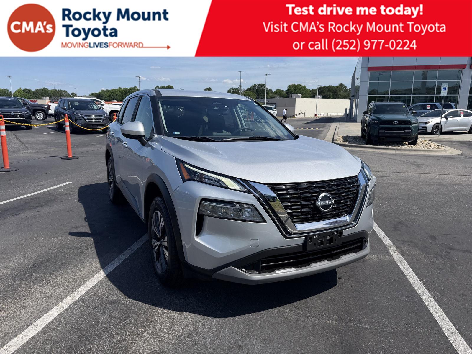 Brilliant Silver Metallic 2023 Nissan Rogue SUV / Crossover Front-Wheel Drive Continuously Variable Transmission