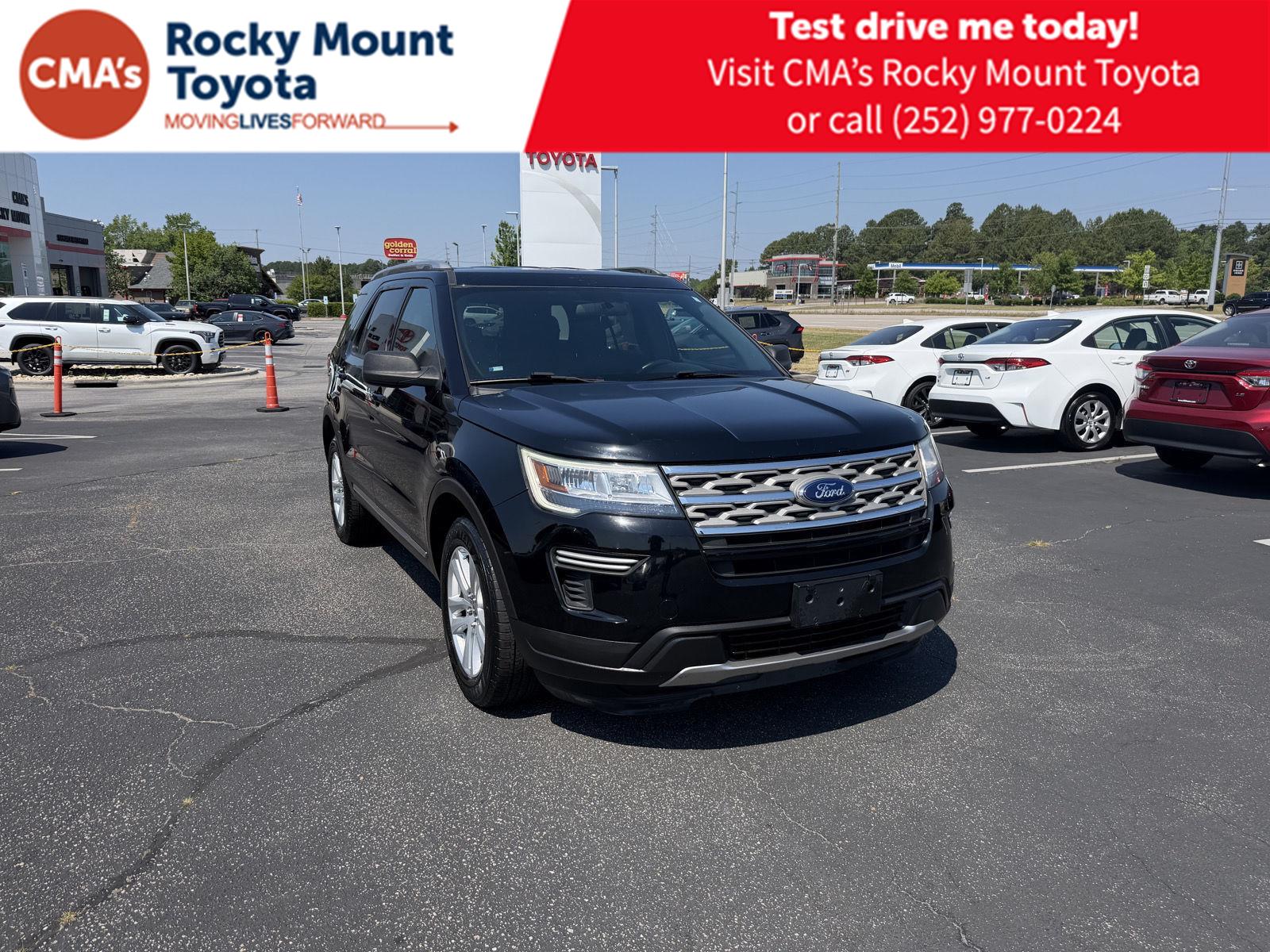 Shadow Black 2018 Ford Explorer SUV / Crossover All-Wheel Drive 6-Speed Automatic