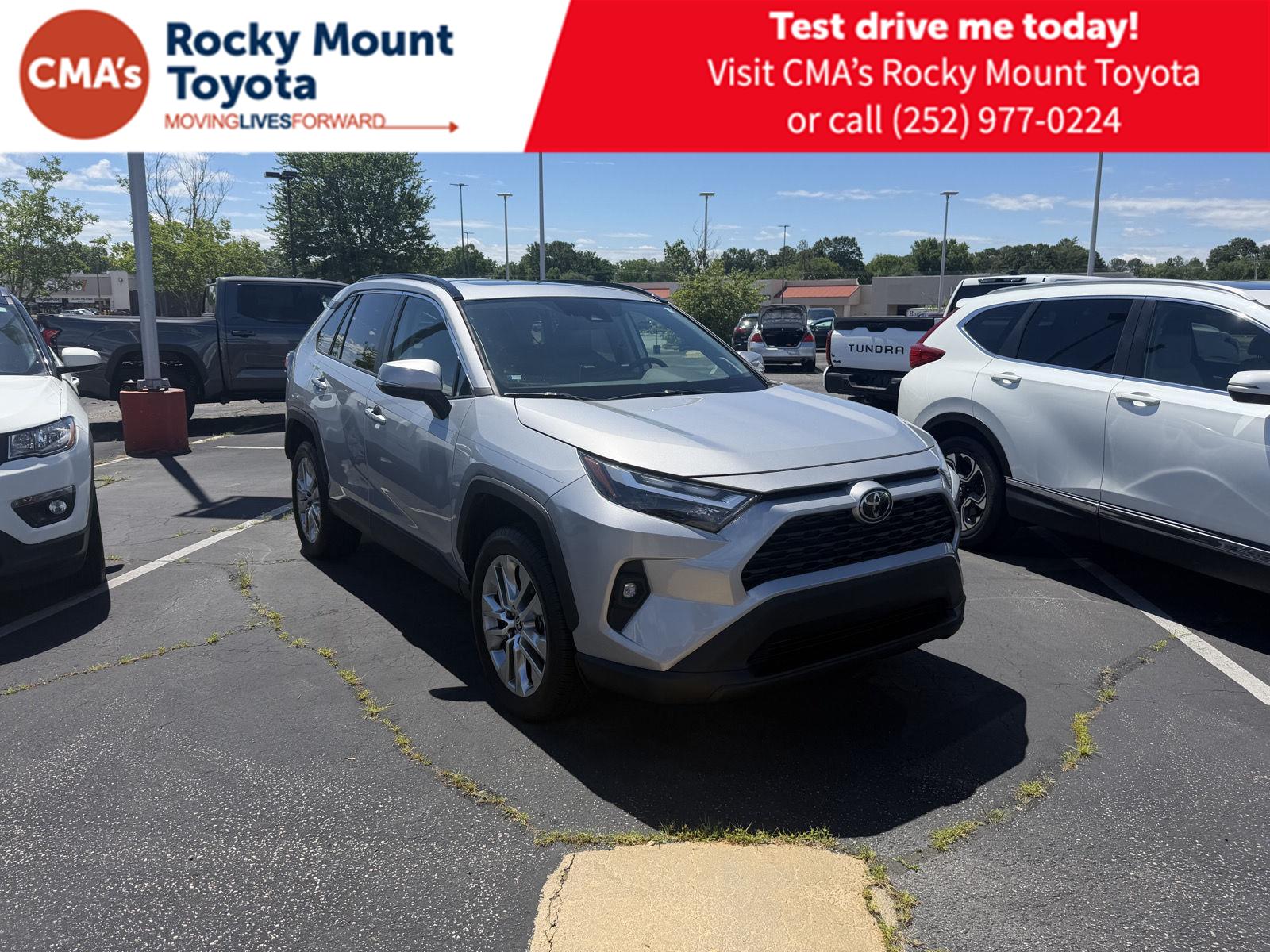 Silver Sky Metallic 2022 Toyota RAV4 SUV / Crossover Front-Wheel Drive 8-Speed Automatic