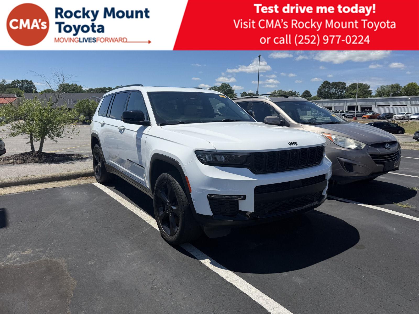 Bright White Clearcoat 2024 Jeep Grand Cherokee L SUV / Crossover Four-Wheel Drive 8-Speed Automatic