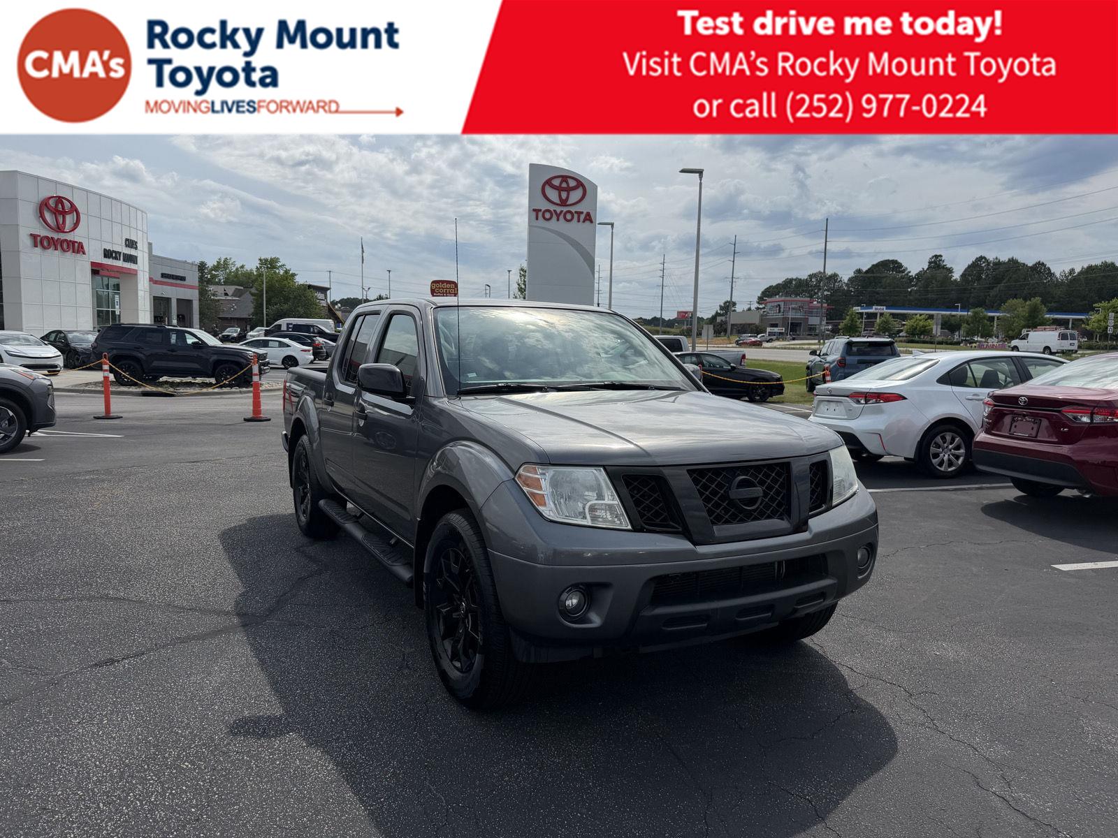 Gray (Gun Metallic) 2019 Nissan Frontier Pickup Truck Four-Wheel Drive Automatic