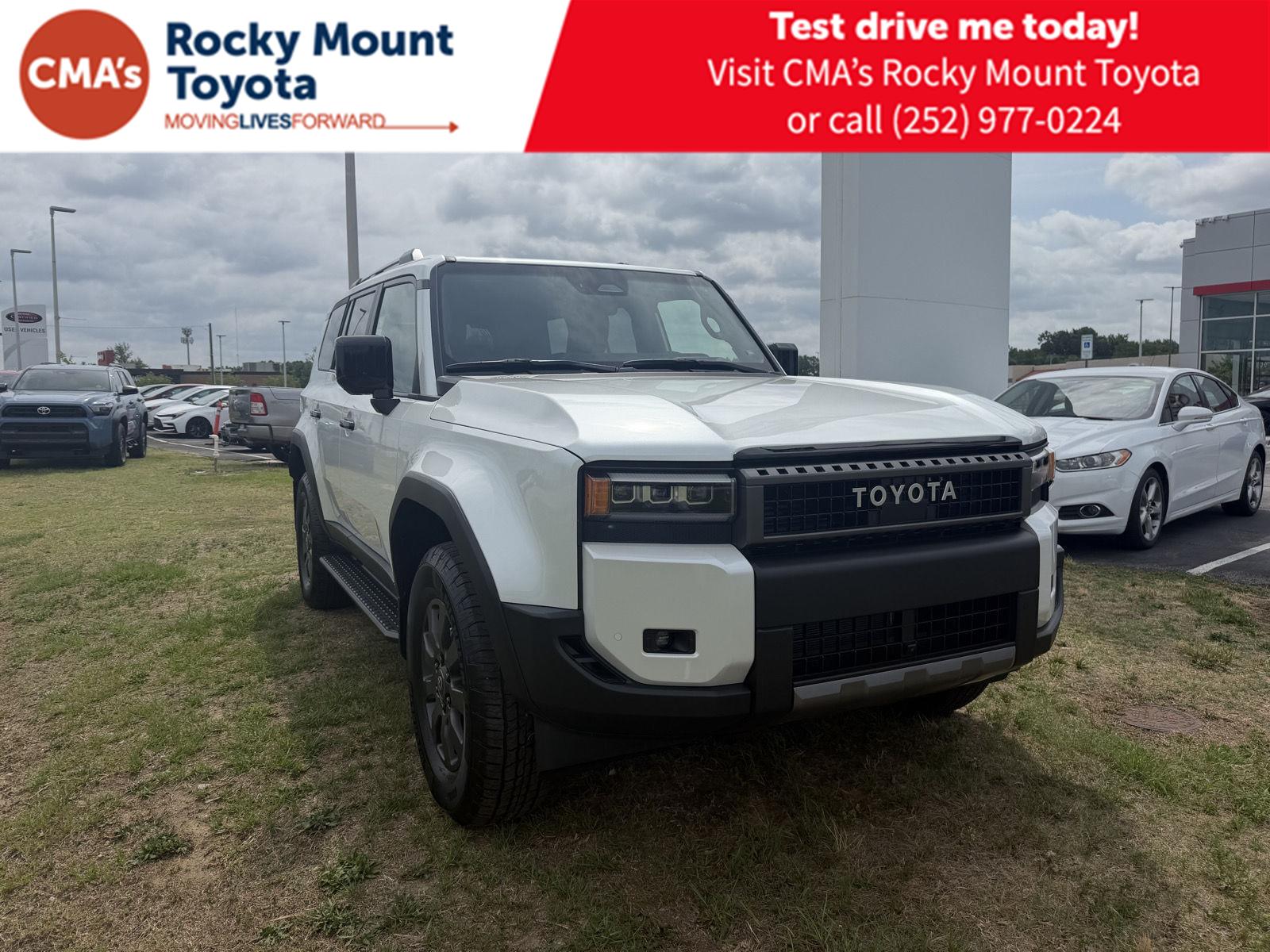 White (Wind Chill Pearl) 2027 Toyota Land Cruiser SUV / Crossover Four-Wheel Drive Automatic