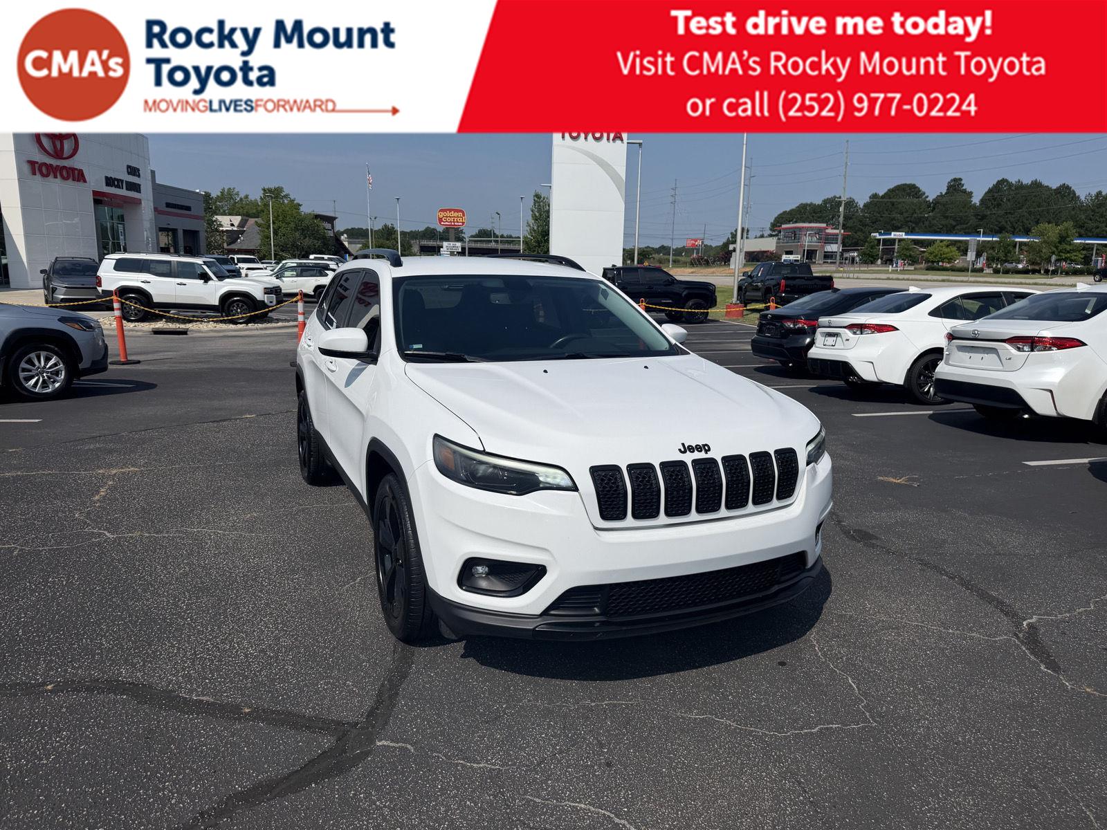 Bright White Clearcoat 2019 Jeep Cherokee SUV / Crossover Front-Wheel Drive 9-Speed Automatic