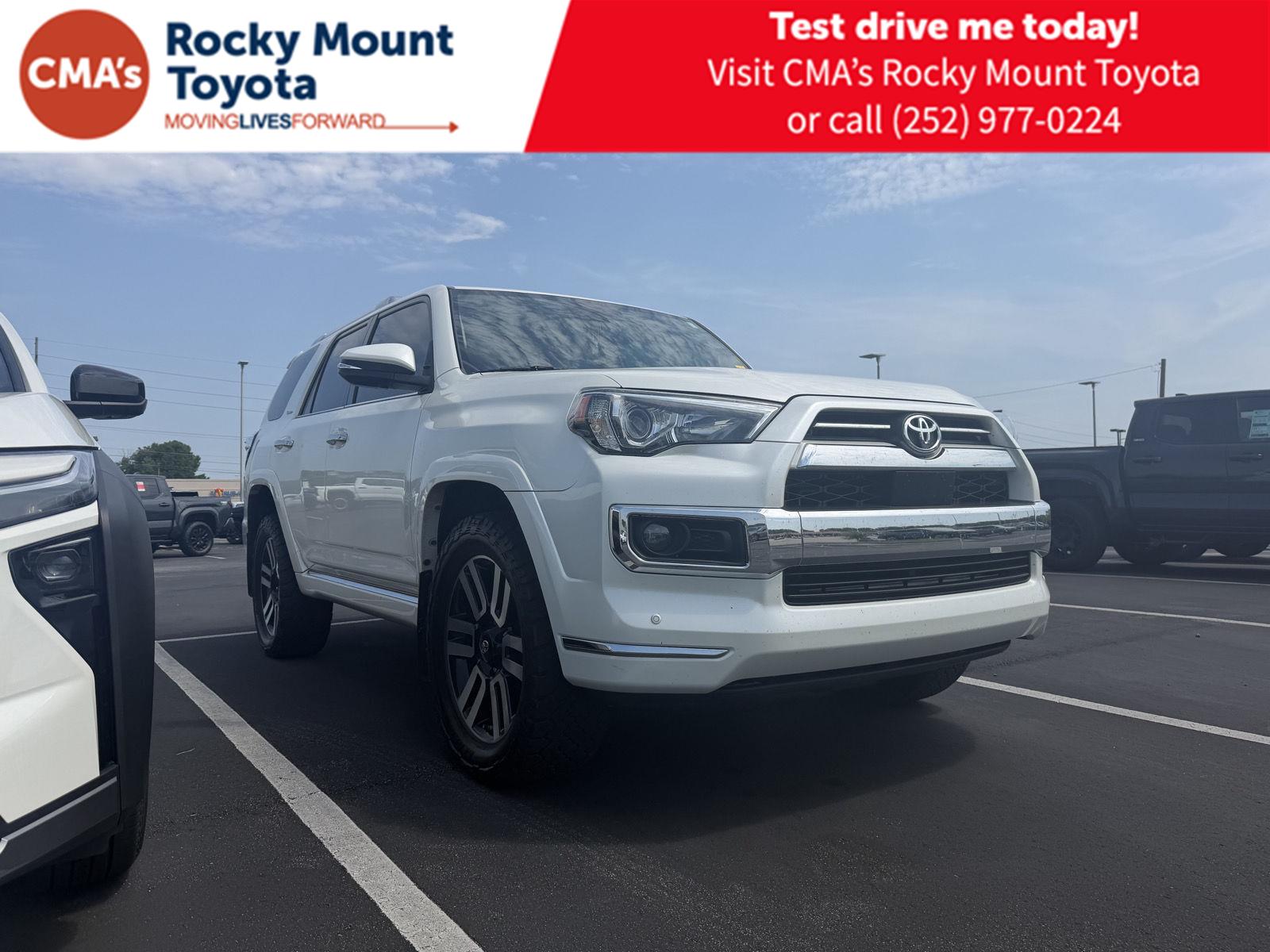 White (Blizzard Pearl) 2020 Toyota 4Runner SUV / Crossover All-Wheel Drive 5-Speed Automatic