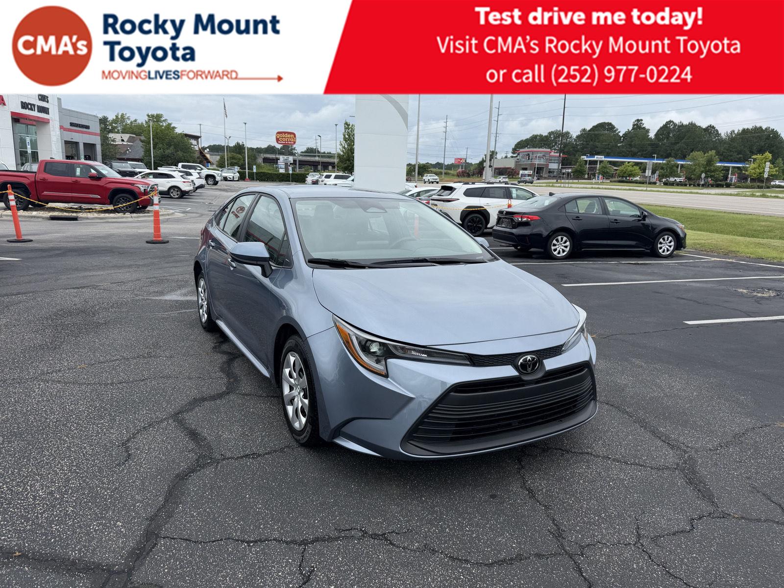 Celestite 2023 Toyota Corolla Sedan Front-Wheel Drive Continuously Variable Transmission