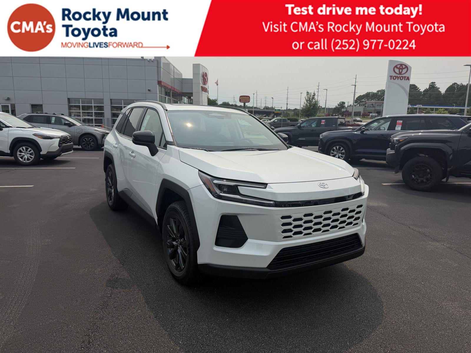White (Wind Chill Pearl) 2026 Toyota RAV4 SUV / Crossover Front-Wheel Drive Continuously Variable Transmission