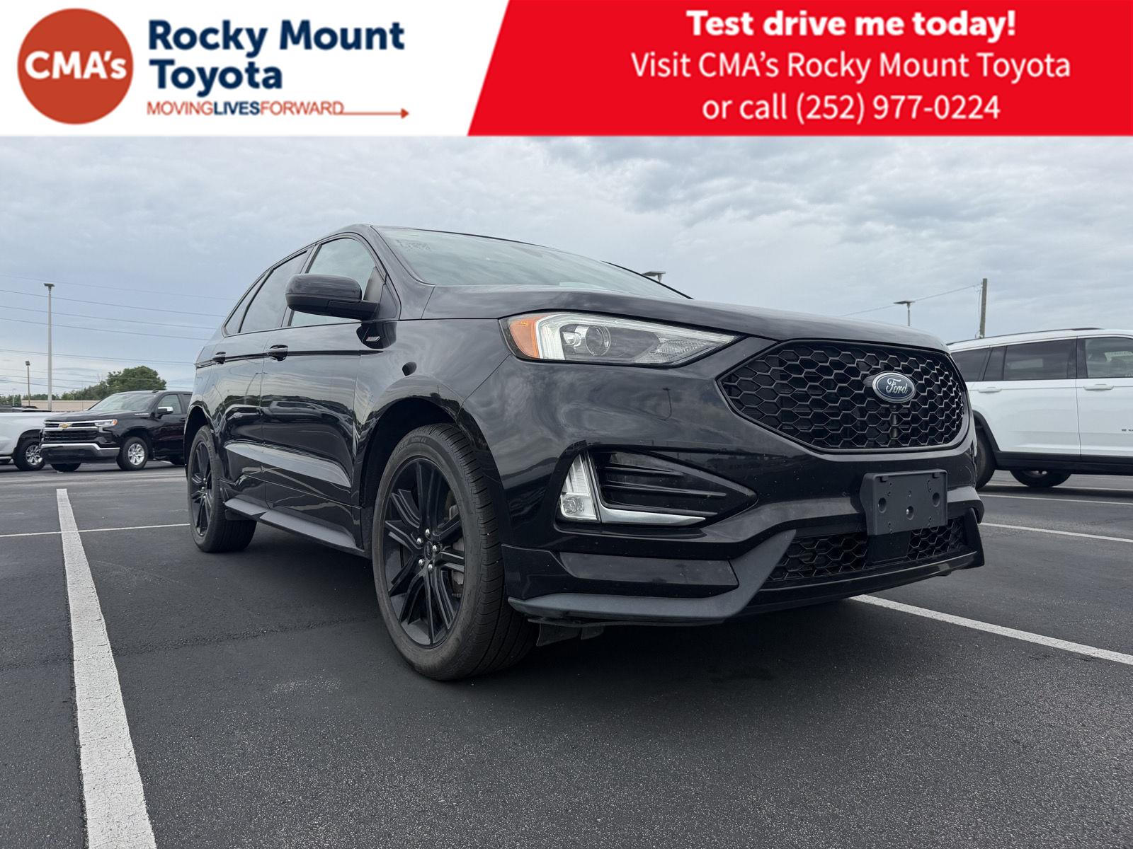 Agate Black 2021 Ford Edge SUV / Crossover All-Wheel Drive 8-Speed Automatic