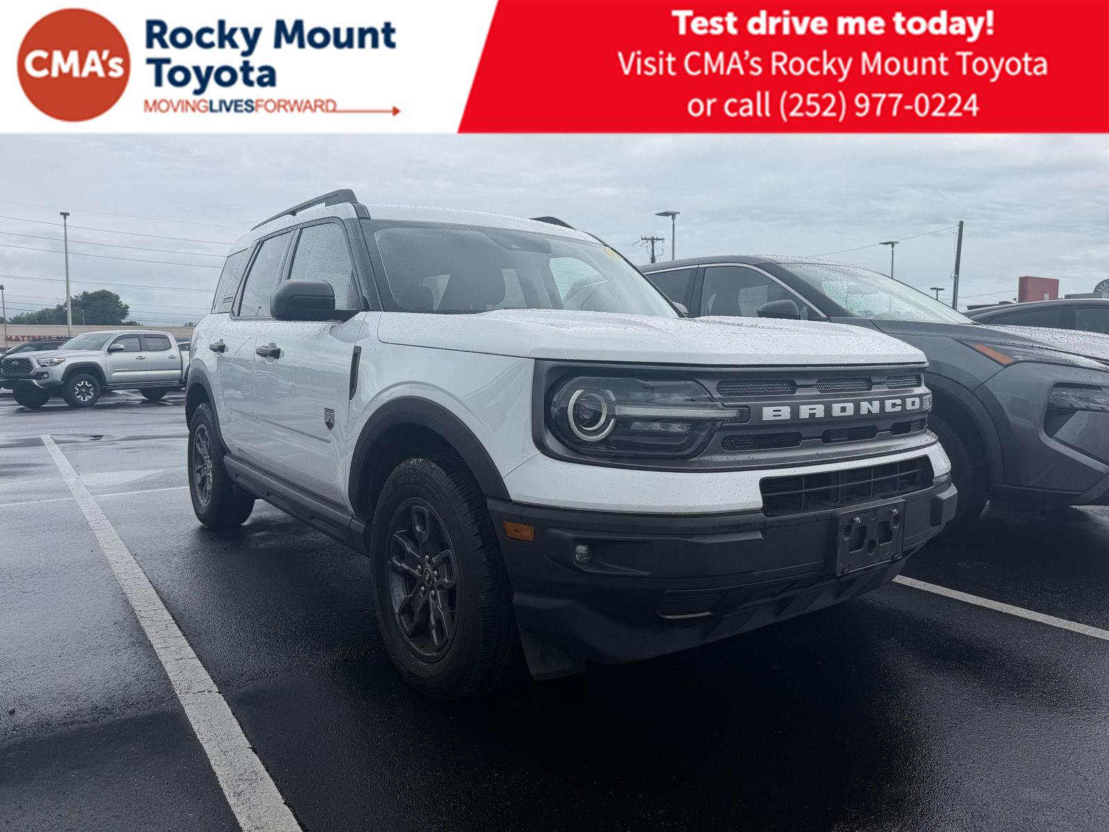 Oxford White 2021 Ford Bronco Sport SUV / Crossover All-Wheel Drive 8-Speed Automatic