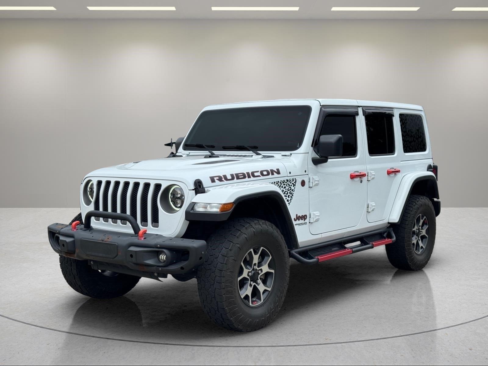 Bright White Clearcoat 2020 Jeep Wrangler SUV / Crossover Four-Wheel Drive 8-Speed Automatic