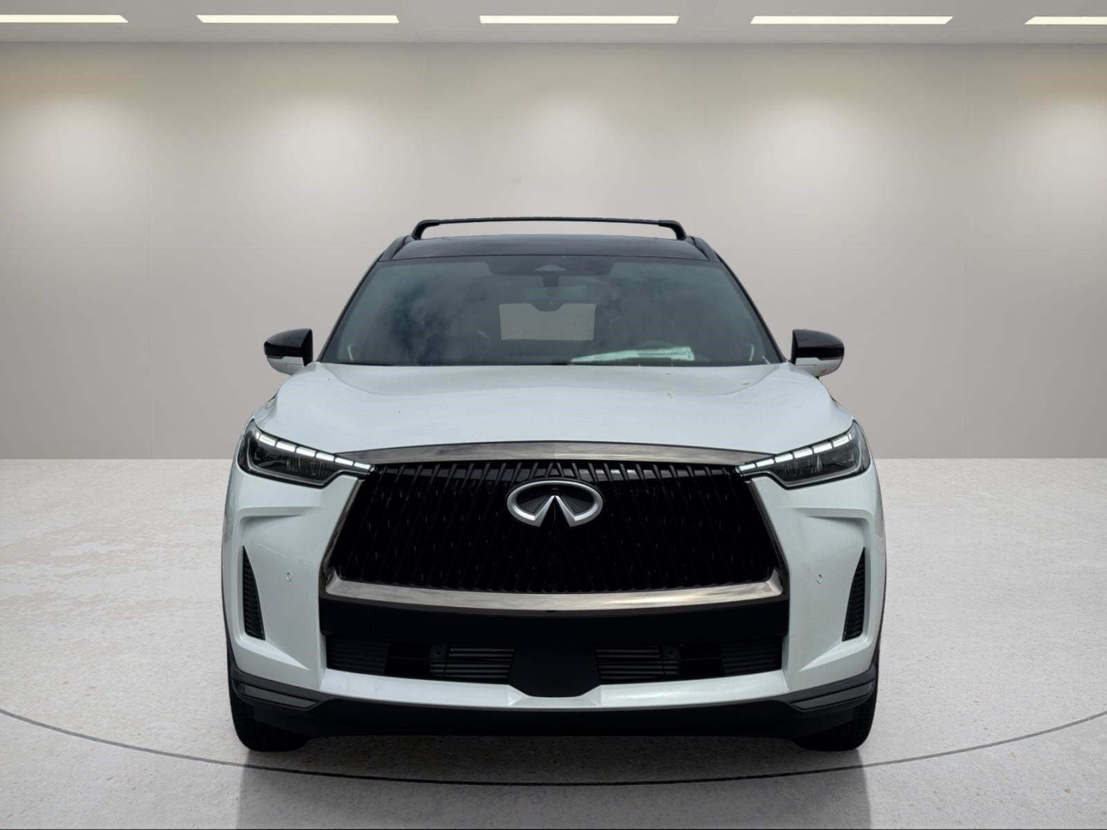 New 2027 Radiant White/Black Obsidian INFINITI AUTOGRAPH image 8