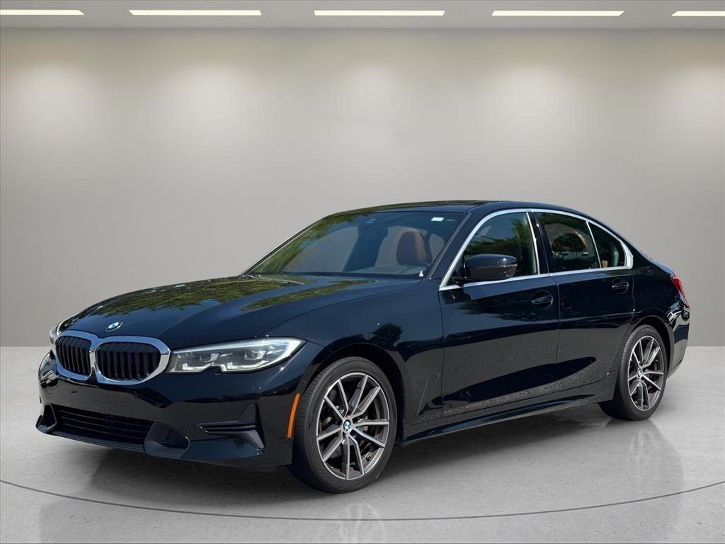 Portimao Blue Metallic 2021 BMW 3 Series Sedan Rear-Wheel Drive Automatic