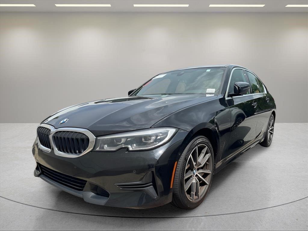 Portimao Blue Metallic 2021 BMW 3 Series Sedan Rear-Wheel Drive Automatic