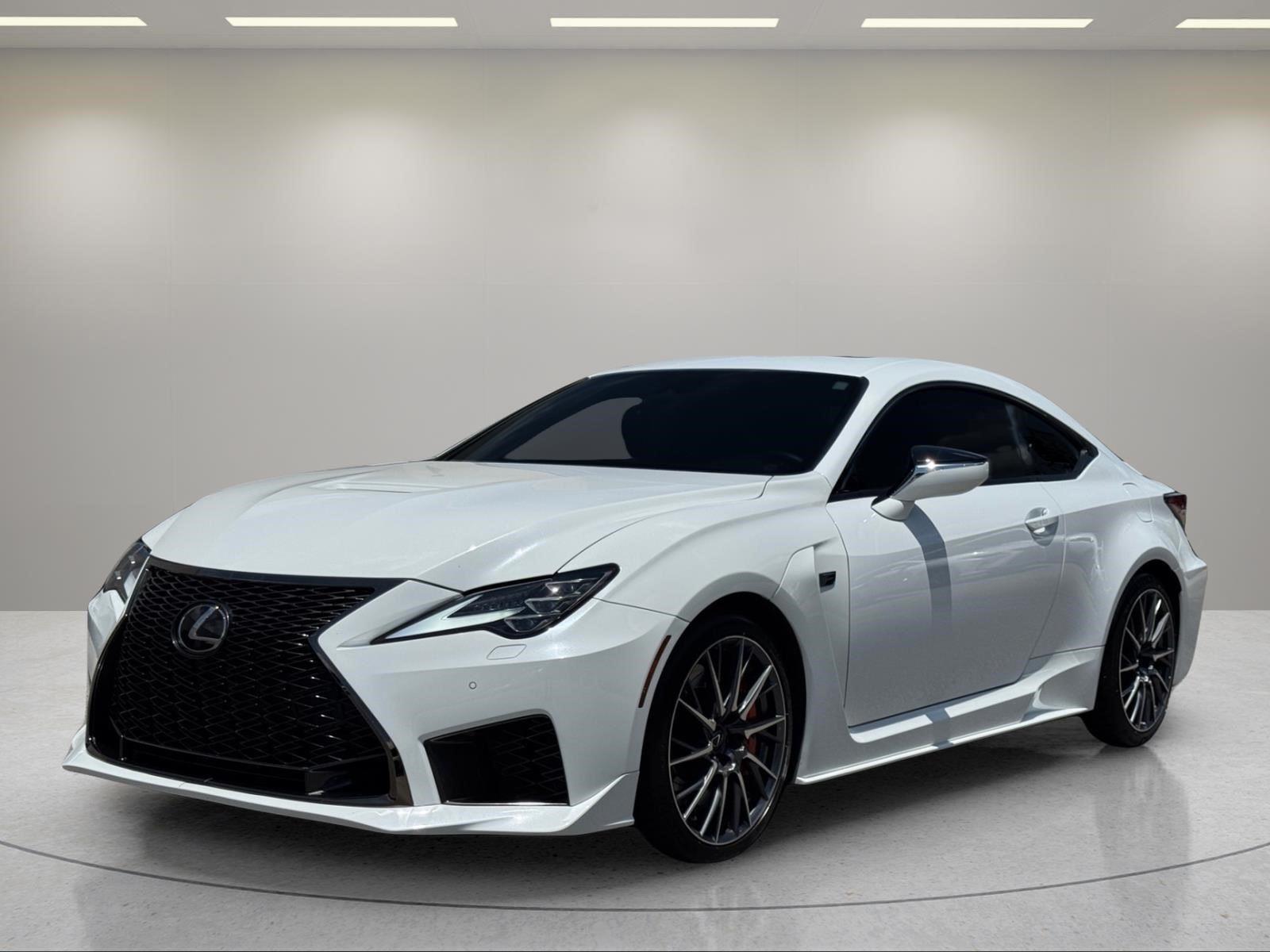 Ultra White 2022 Lexus RC F Coupe Rear-Wheel Drive Automatic