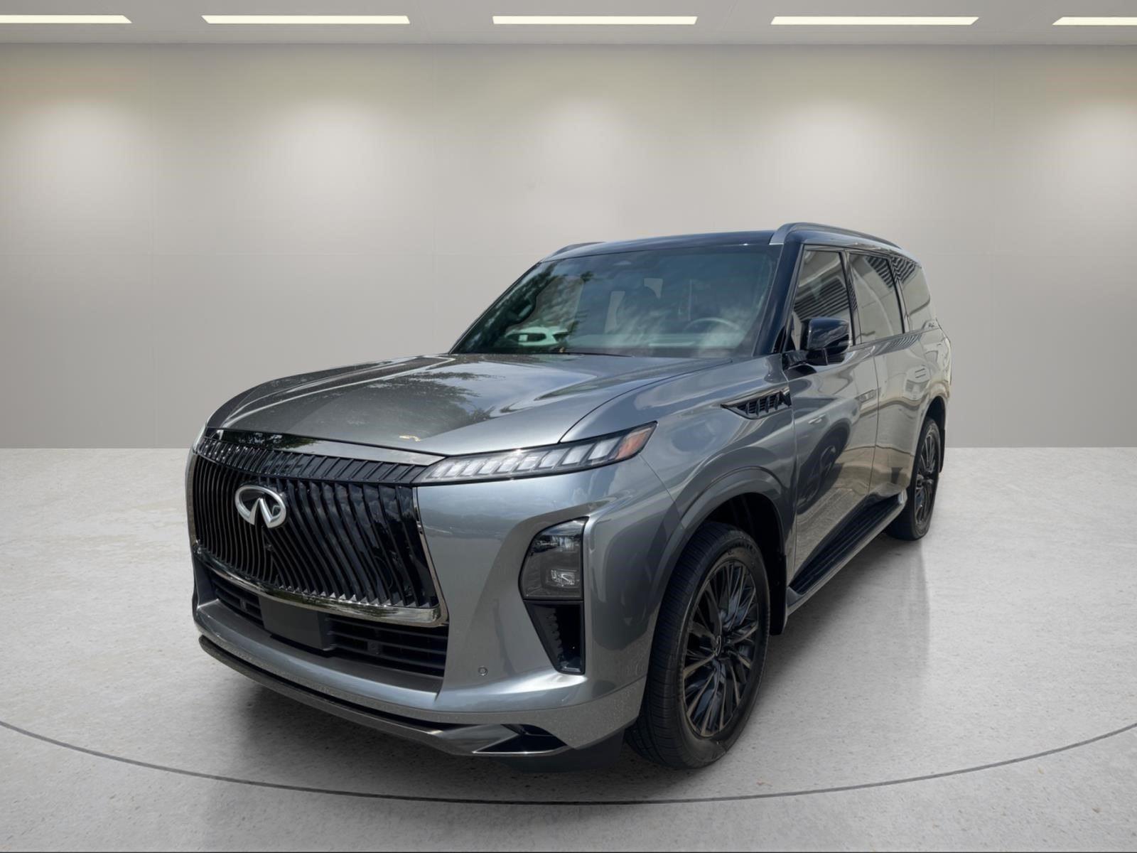Dynamic Metal/Black Obsidian 2026 INFINITI QX80 SUV / Crossover All-Wheel Drive Automatic