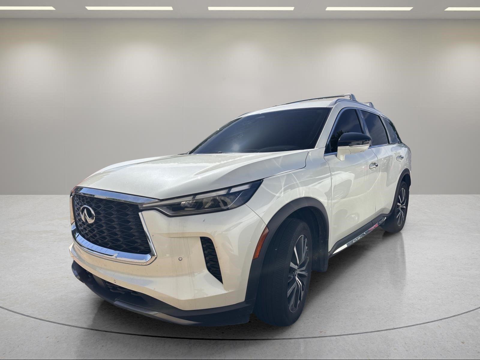 Majestic White 2024 INFINITI QX60 SUV / Crossover All-Wheel Drive Automatic
