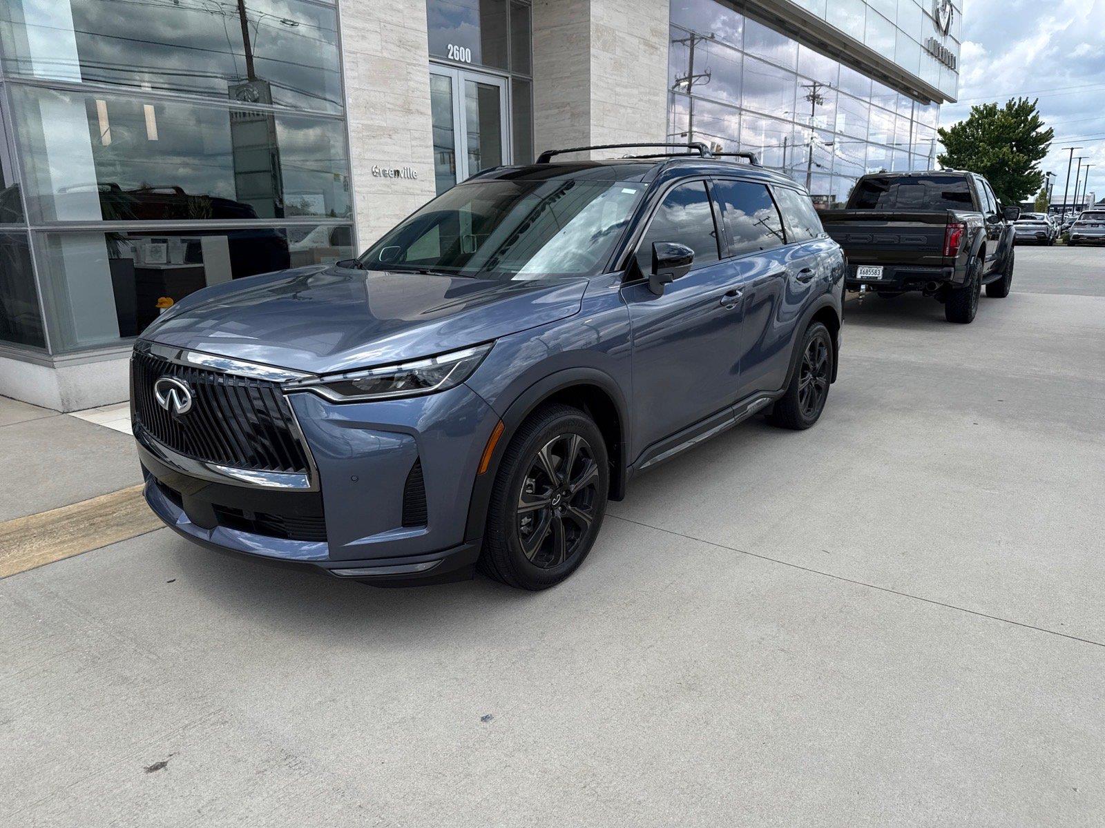 Moonbow Blue/Black Obsidian 2026 INFINITI QX60 SUV / Crossover All-Wheel Drive Automatic