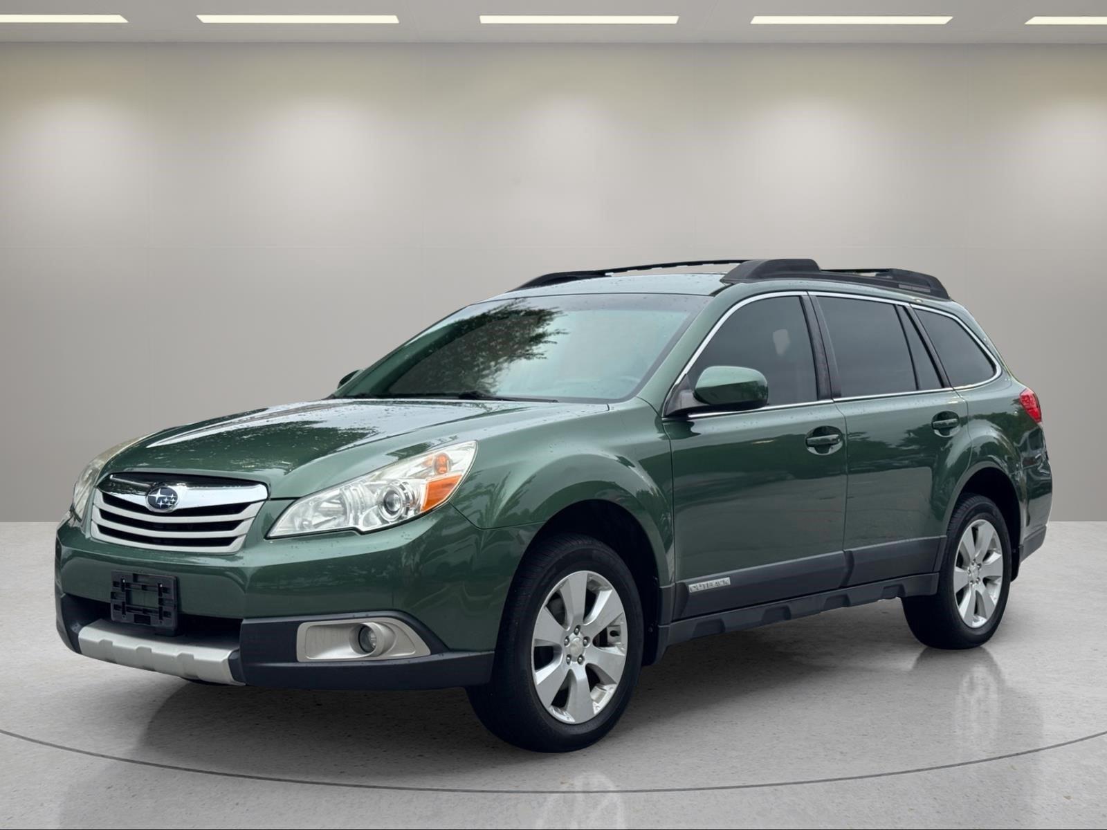 Cypress Green Pearl 2010 Subaru Outback Wagon All-Wheel Drive Continuously Variable Transmission