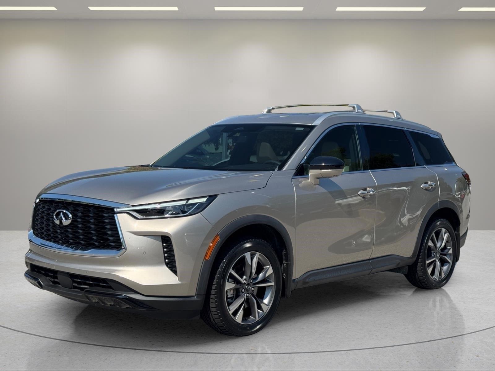 Warm Titanium 2024 INFINITI QX60 SUV / Crossover Front-Wheel Drive Automatic