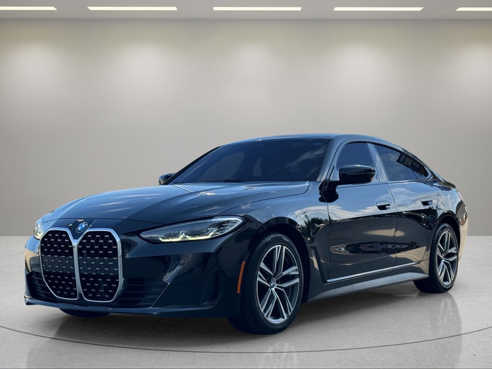 Jet Black 2023 BMW 4 Series Coupe Rear-Wheel Drive Automatic