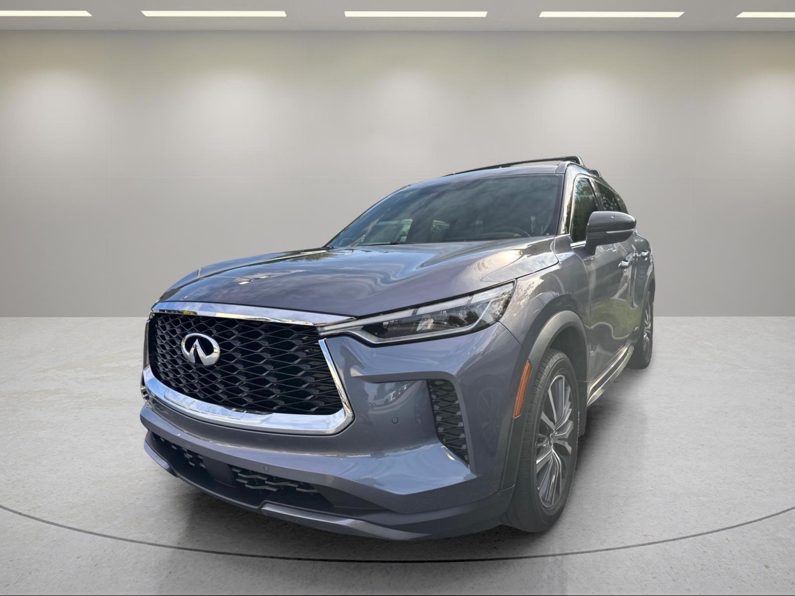 Used 2023 Moonbow Blue/Black Obsidian INFINITI AUTOGRAPH image 4