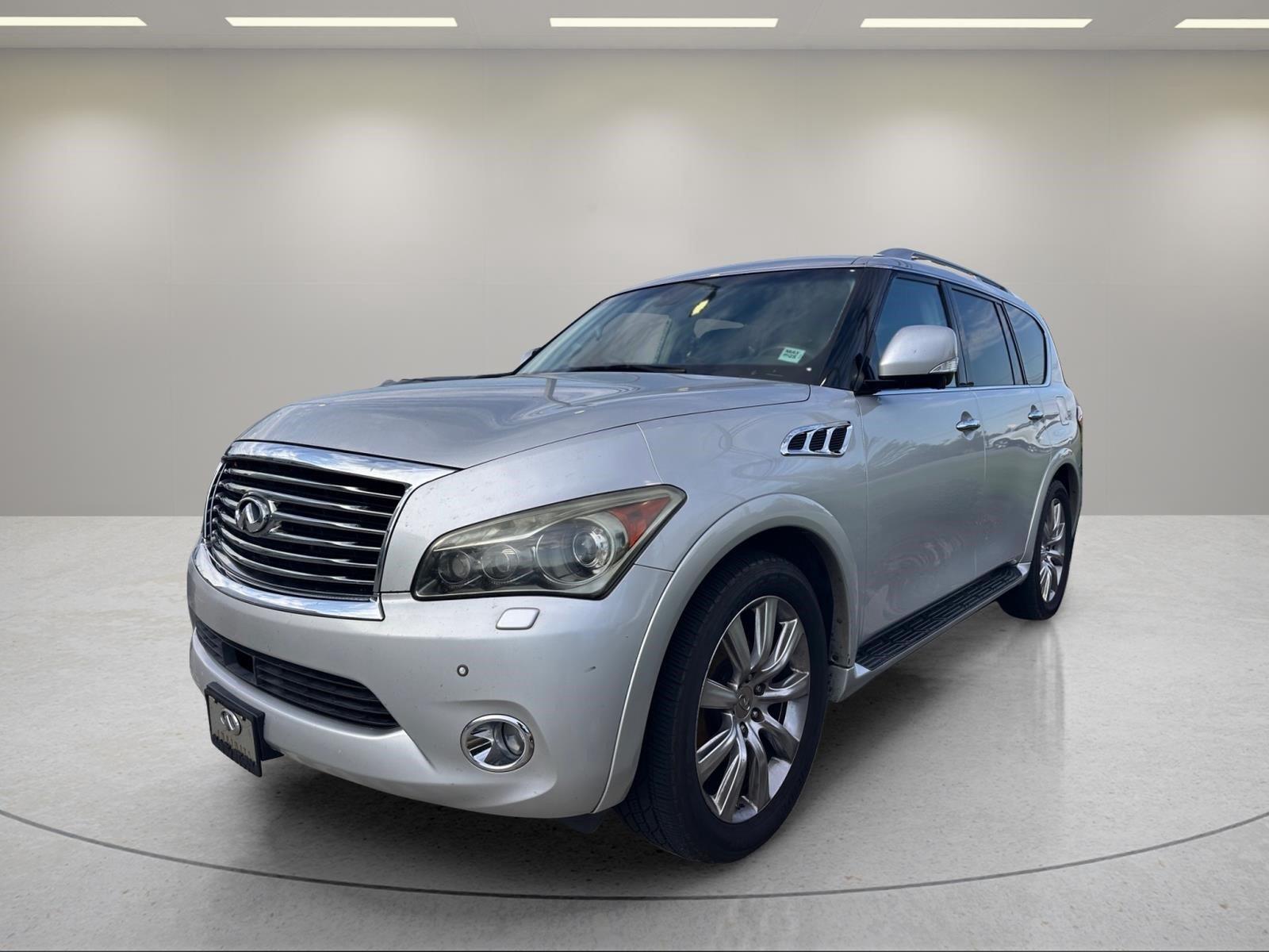 Gray (Liquid Platinum) 2011 INFINITI QX56 SUV / Crossover Four-Wheel Drive Automatic