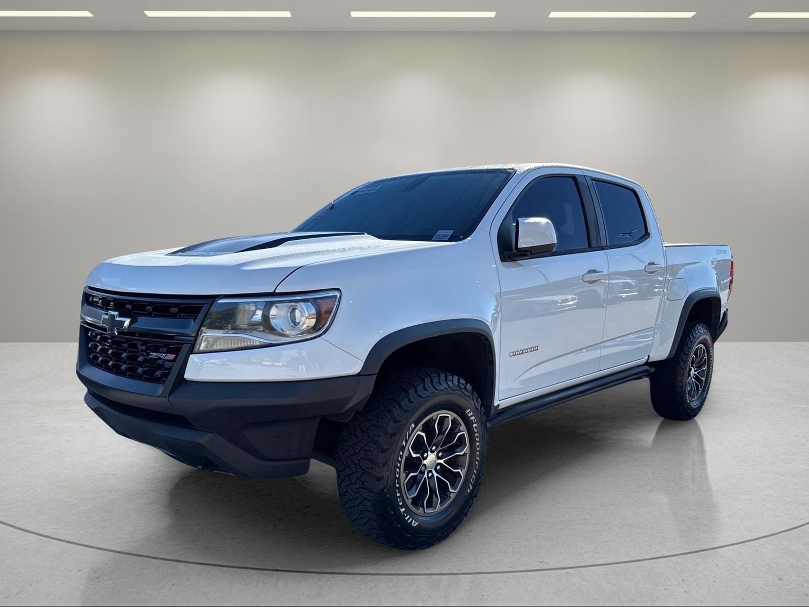 Summit White 2020 Chevrolet Colorado Pickup Truck Four-Wheel Drive 8-Speed Automatic