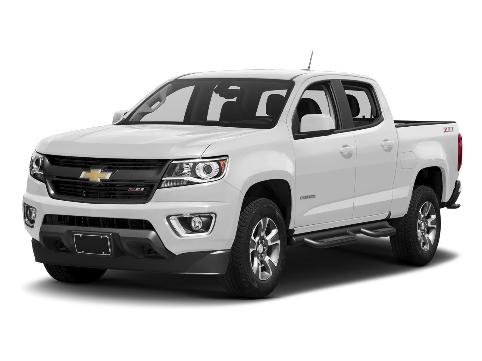Summit White 2018 Chevrolet Colorado Z71 Crew Cab 4WD Pickup Truck Four-Wheel Drive 6-Speed Automatic