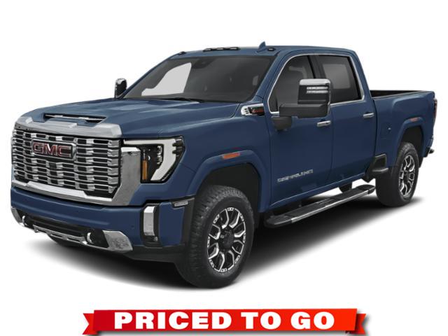 Downpour Metallic 2026 GMC Sierra 2500HD Denali Crew Cab 4WD Pickup Truck Four-Wheel Drive Automatic