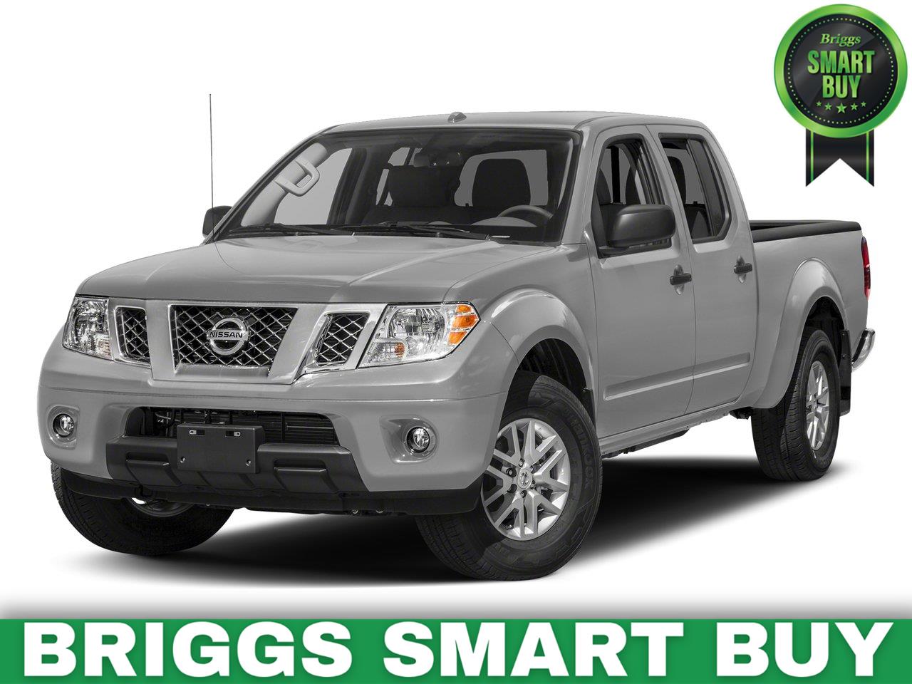 Brilliant Silver 2017 Nissan Frontier Pickup Truck Four-Wheel Drive Automatic