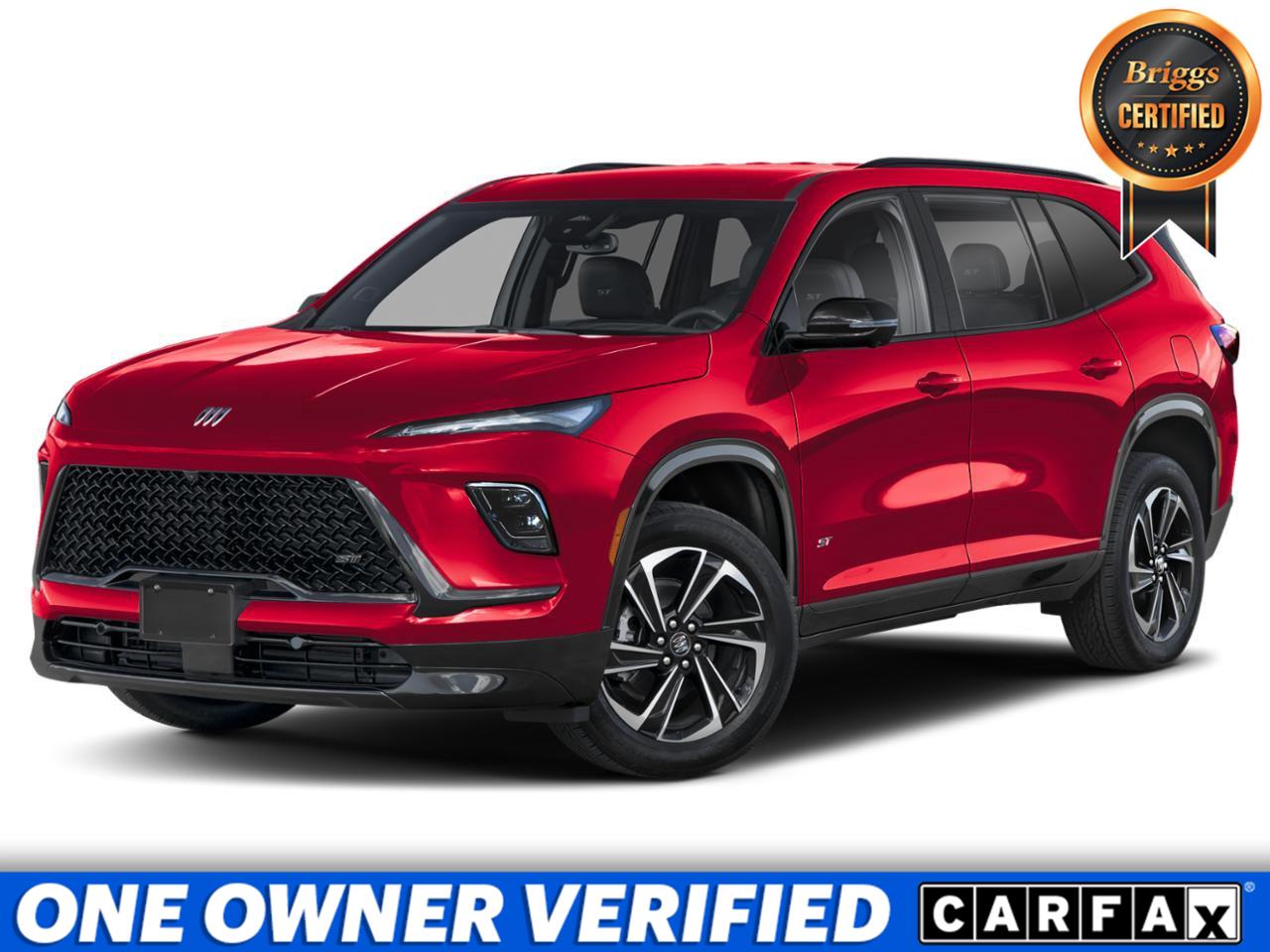 Cherry Red Tintcoat 2026 Buick Enclave SUV / Crossover Four-Wheel Drive 8-Speed Automatic