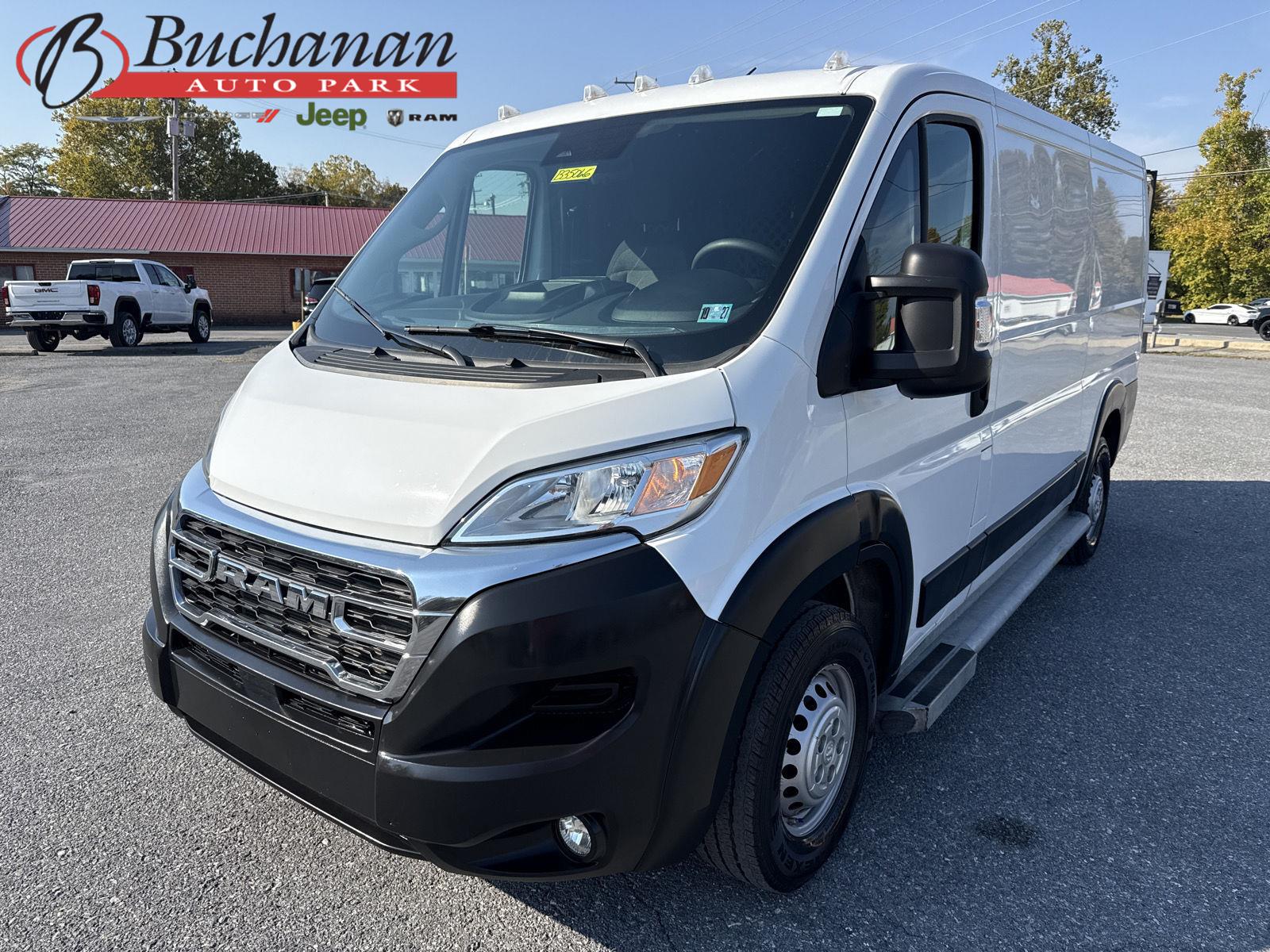 Bright White Clearcoat 2025 RAM ProMaster Van Front-Wheel Drive 9-Speed Automatic