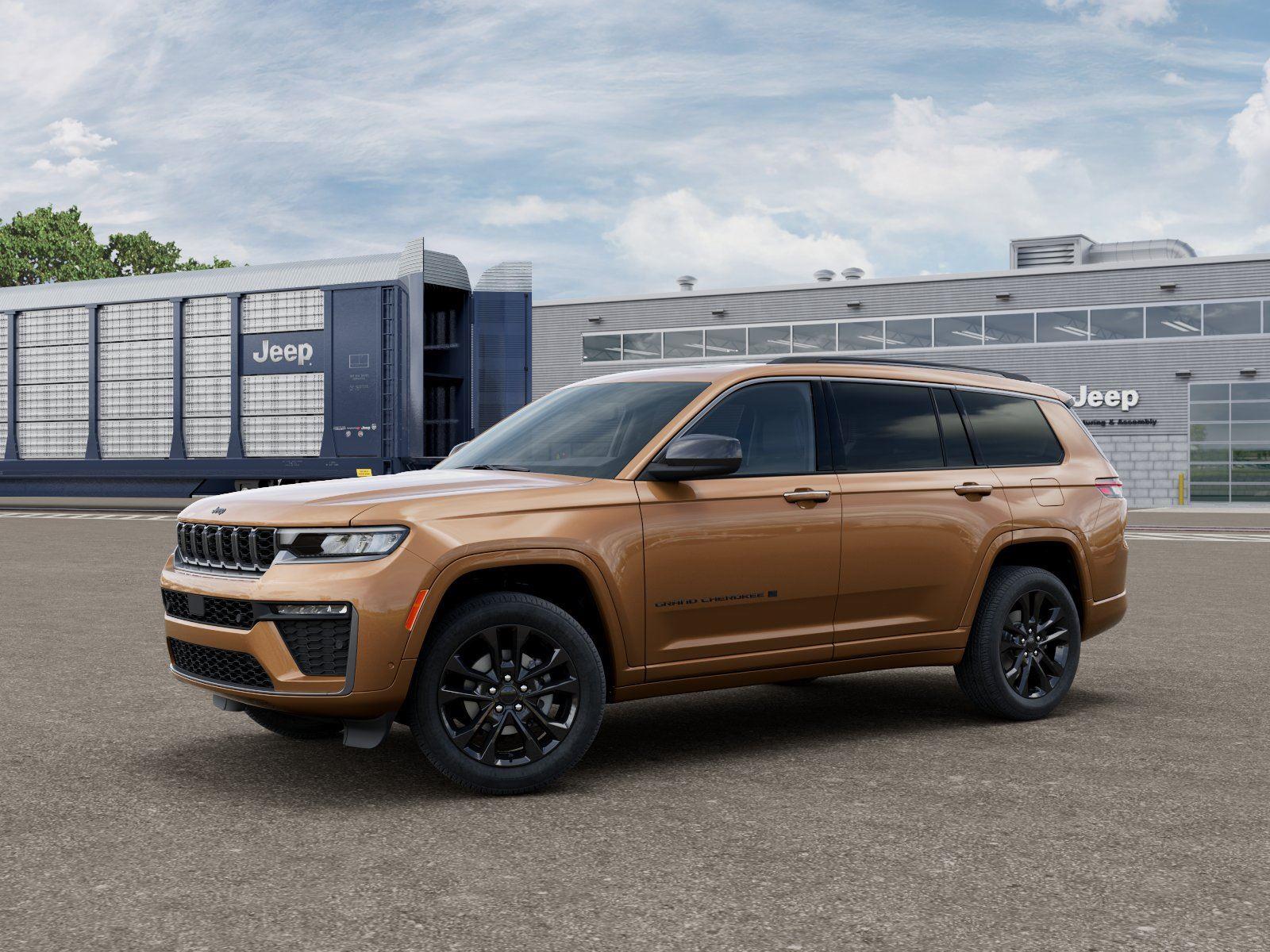 Red (Copper Shino Metallic Clearcoat) 2026 Jeep Grand Cherokee L Limited Reserve 4WD SUV / Crossover Four-Wheel Drive 8-Speed Automatic