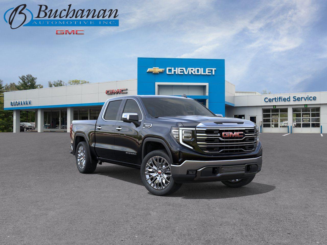 Onyx Black 2026 GMC Sierra 1500 Pickup Truck Four-Wheel Drive Automatic