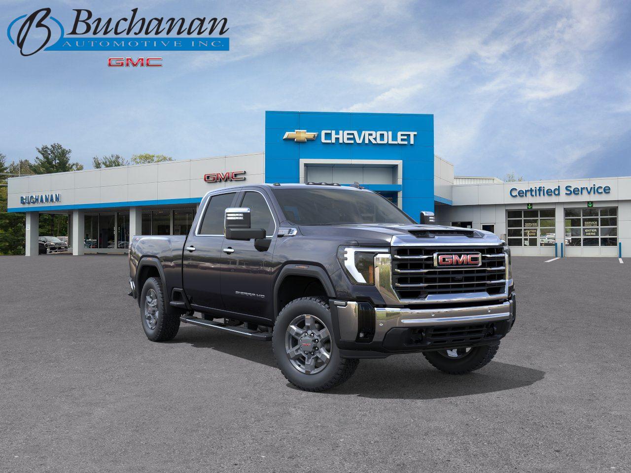 Titanium Rush Metallic 2026 GMC Sierra 2500HD Pickup Truck Four-Wheel Drive Automatic