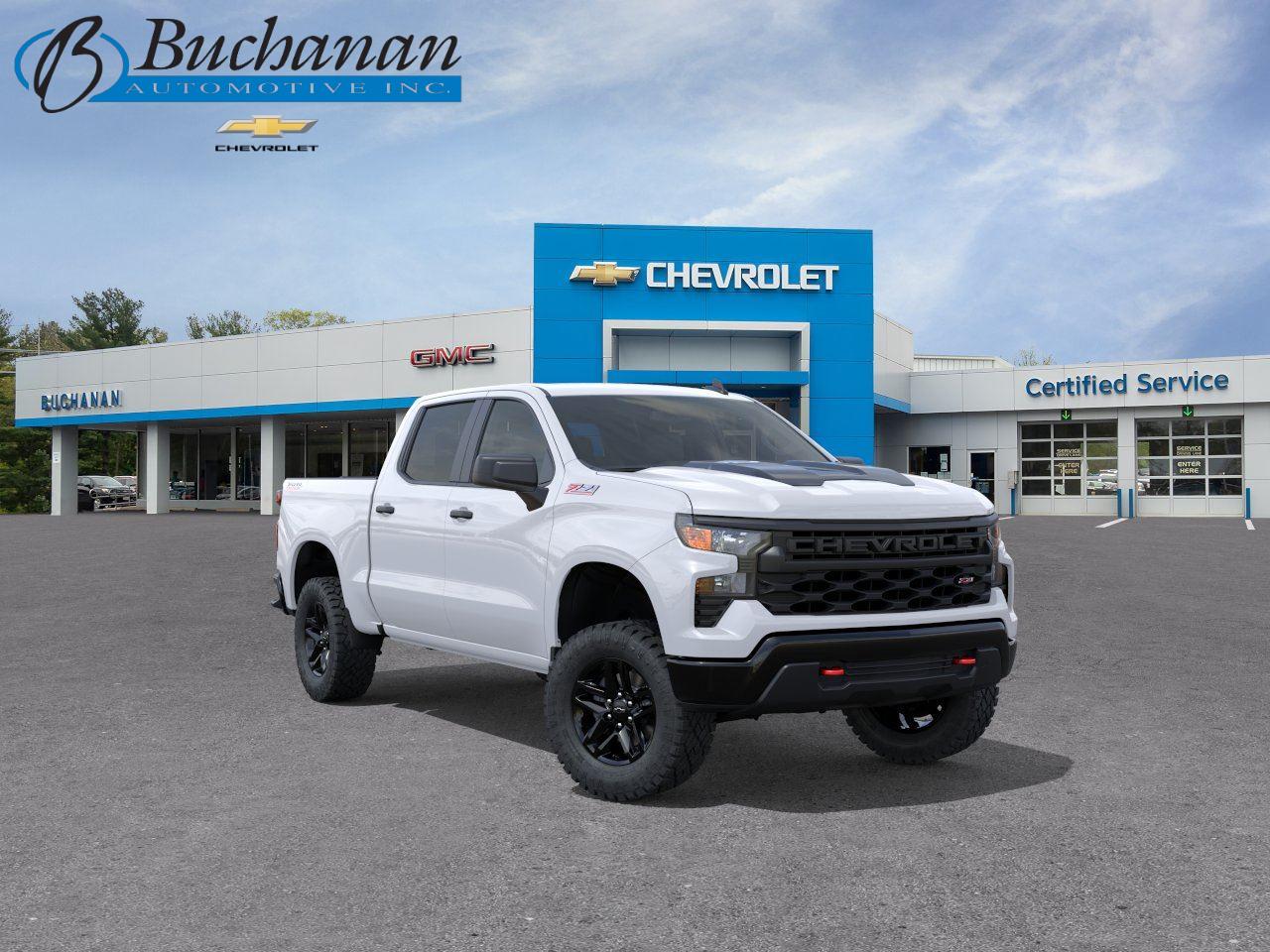 Summit White 2026 Chevrolet Silverado 1500 Pickup Truck Four-Wheel Drive Automatic