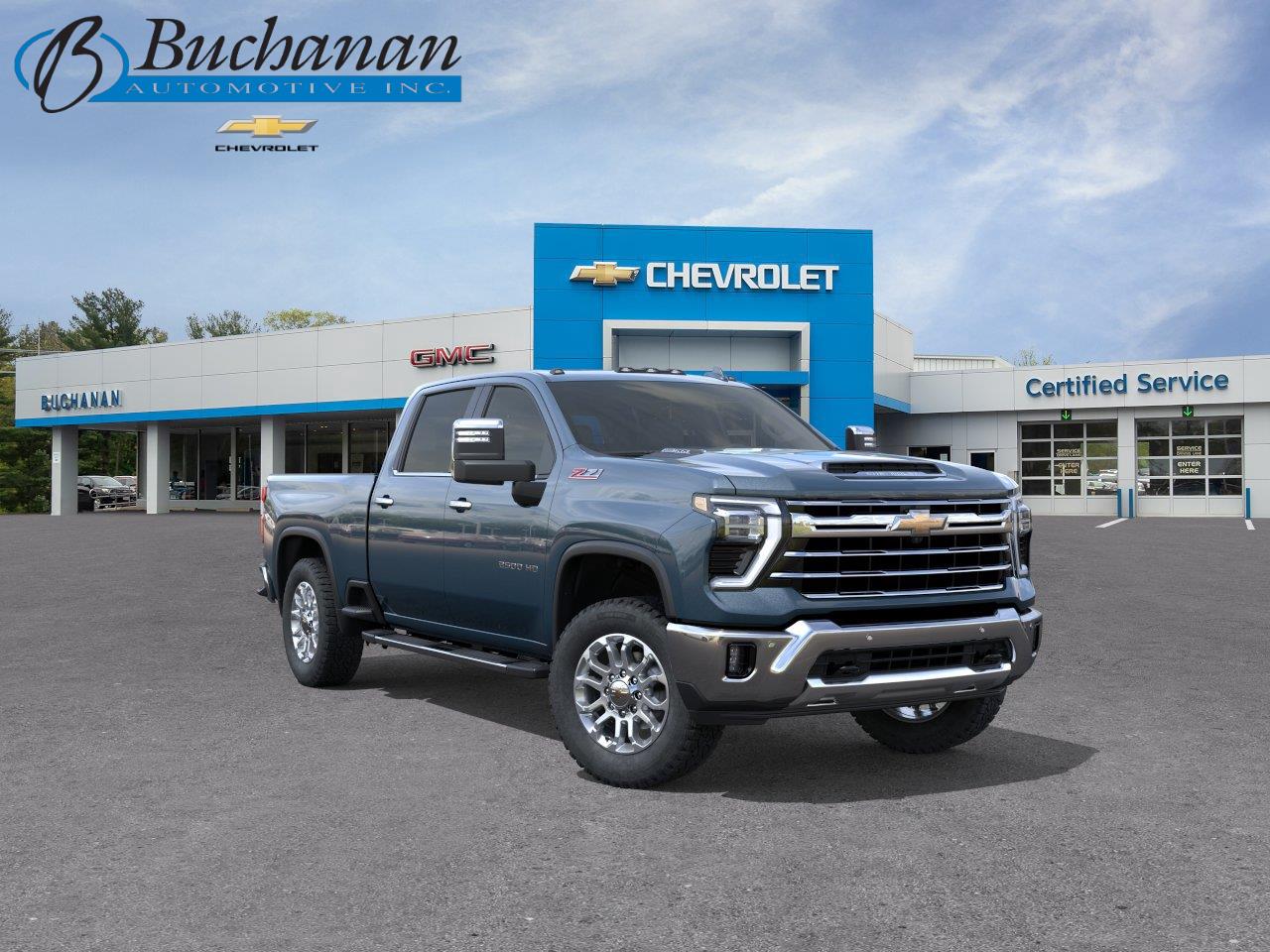 Lakeshore Blue Metallic 2026 Chevrolet Silverado 2500HD Pickup Truck Four-Wheel Drive Automatic
