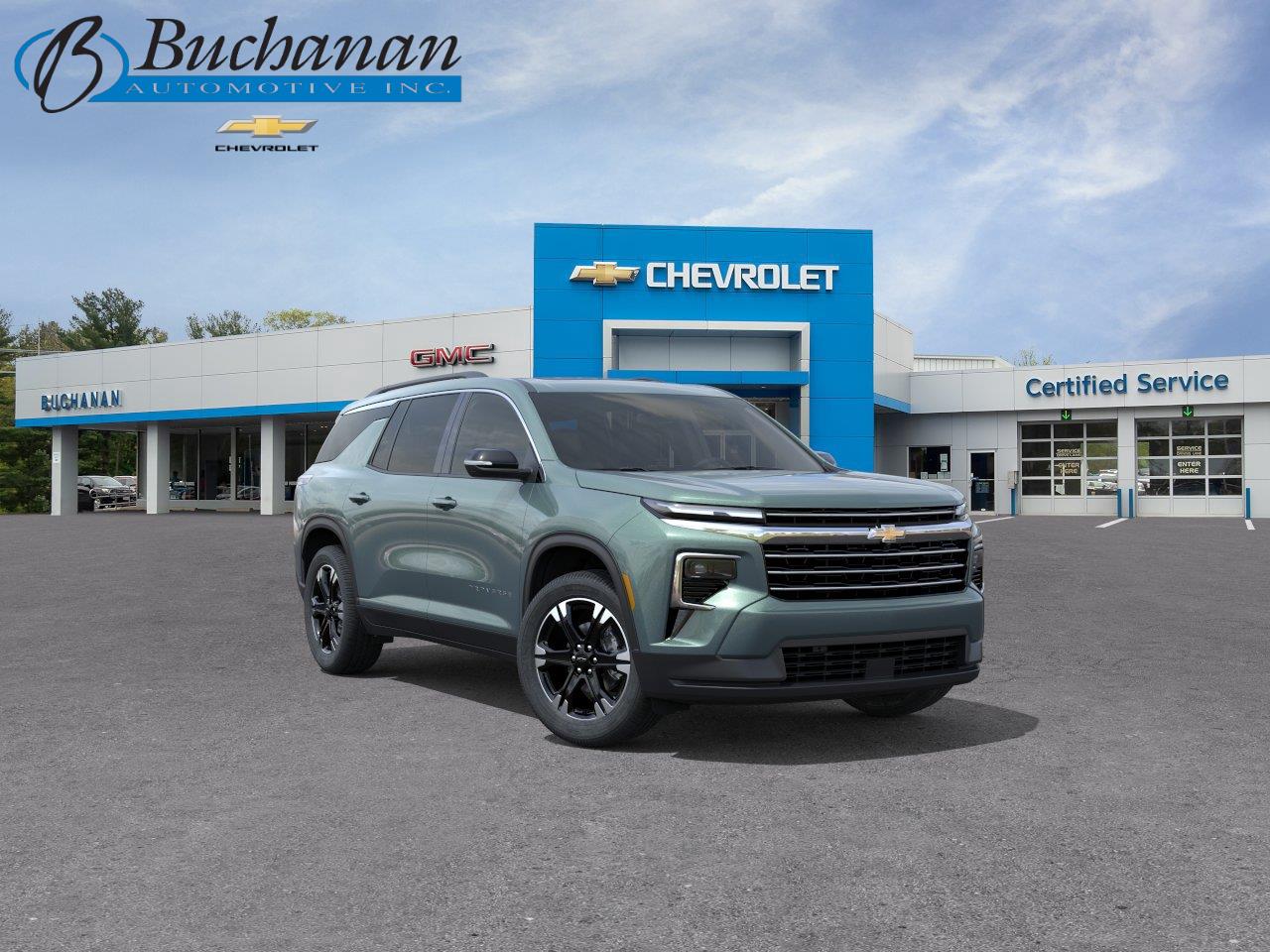 Trillium Green Metallic 2027 Chevrolet Traverse SUV / Crossover Front-Wheel Drive 8-Speed Automatic