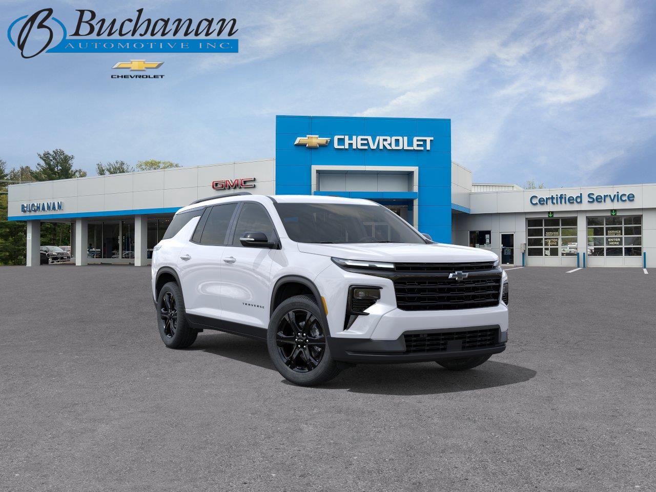 Summit White 2027 Chevrolet Traverse SUV / Crossover Front-Wheel Drive 8-Speed Automatic