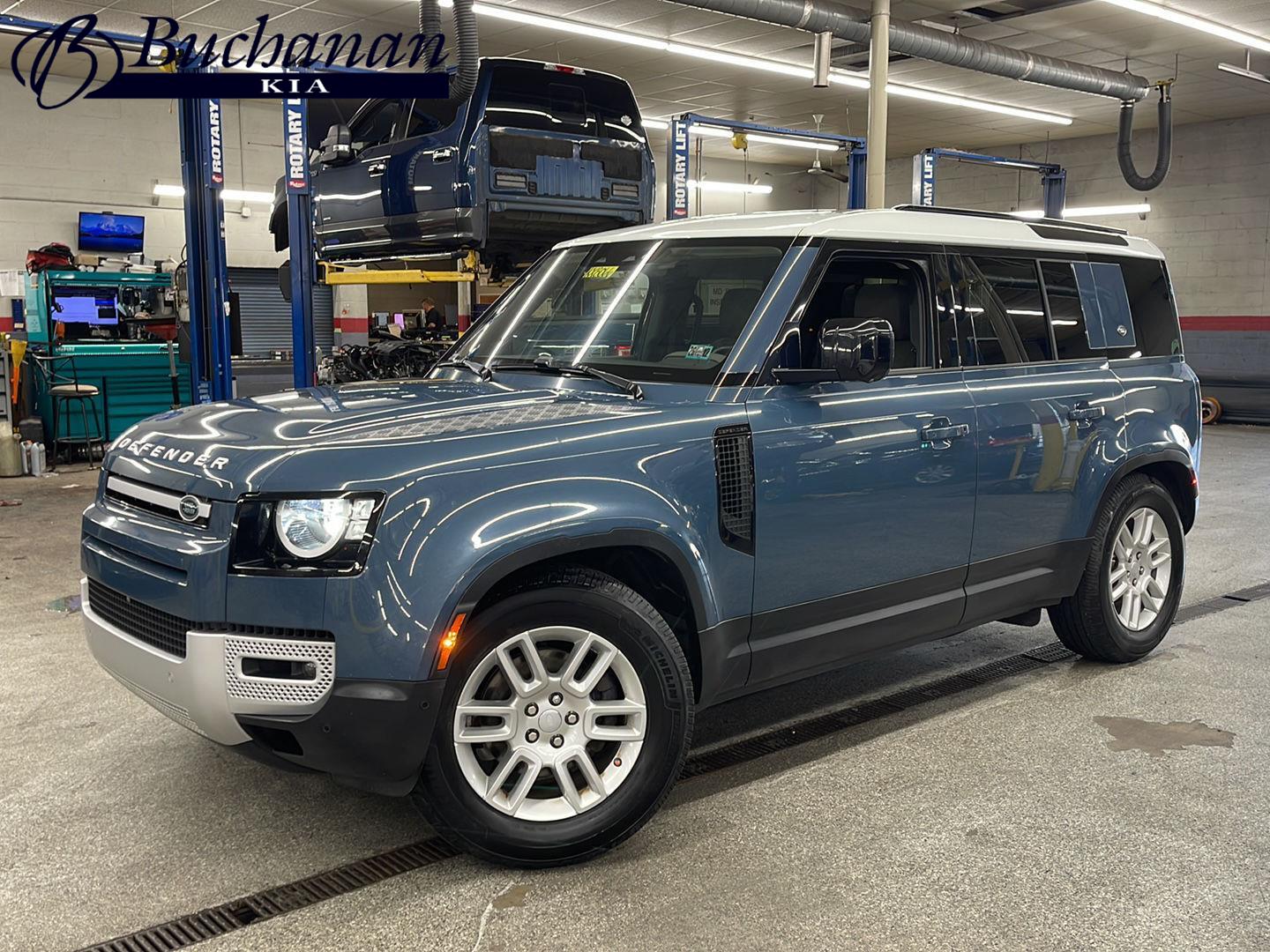 Tasman Blue Metallic 2020 Land Rover Defender SUV / Crossover All-Wheel Drive Automatic