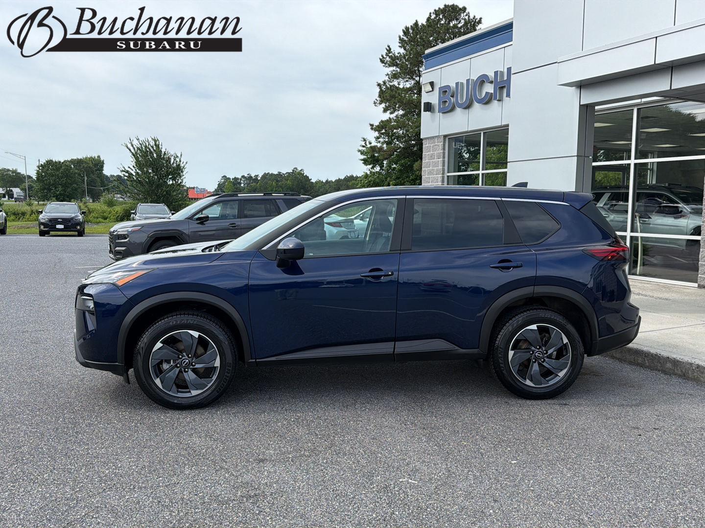 Deep Ocean Blue Pearl 2025 Nissan Rogue SUV / Crossover Front-Wheel Drive Continuously Variable Transmission