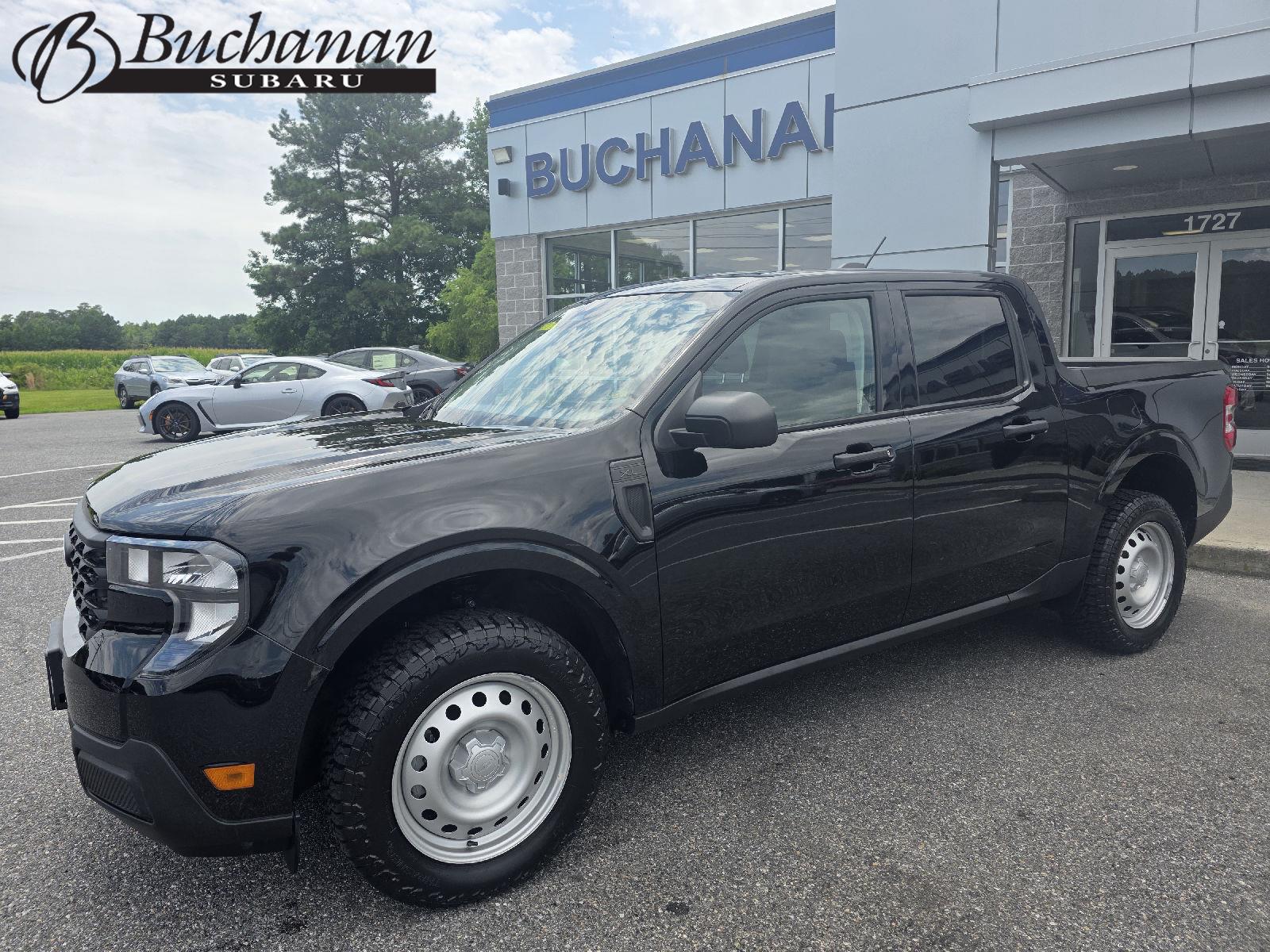 Shadow Black 2025 Ford Maverick Pickup Truck All-Wheel Drive Continuously Variable Transmission