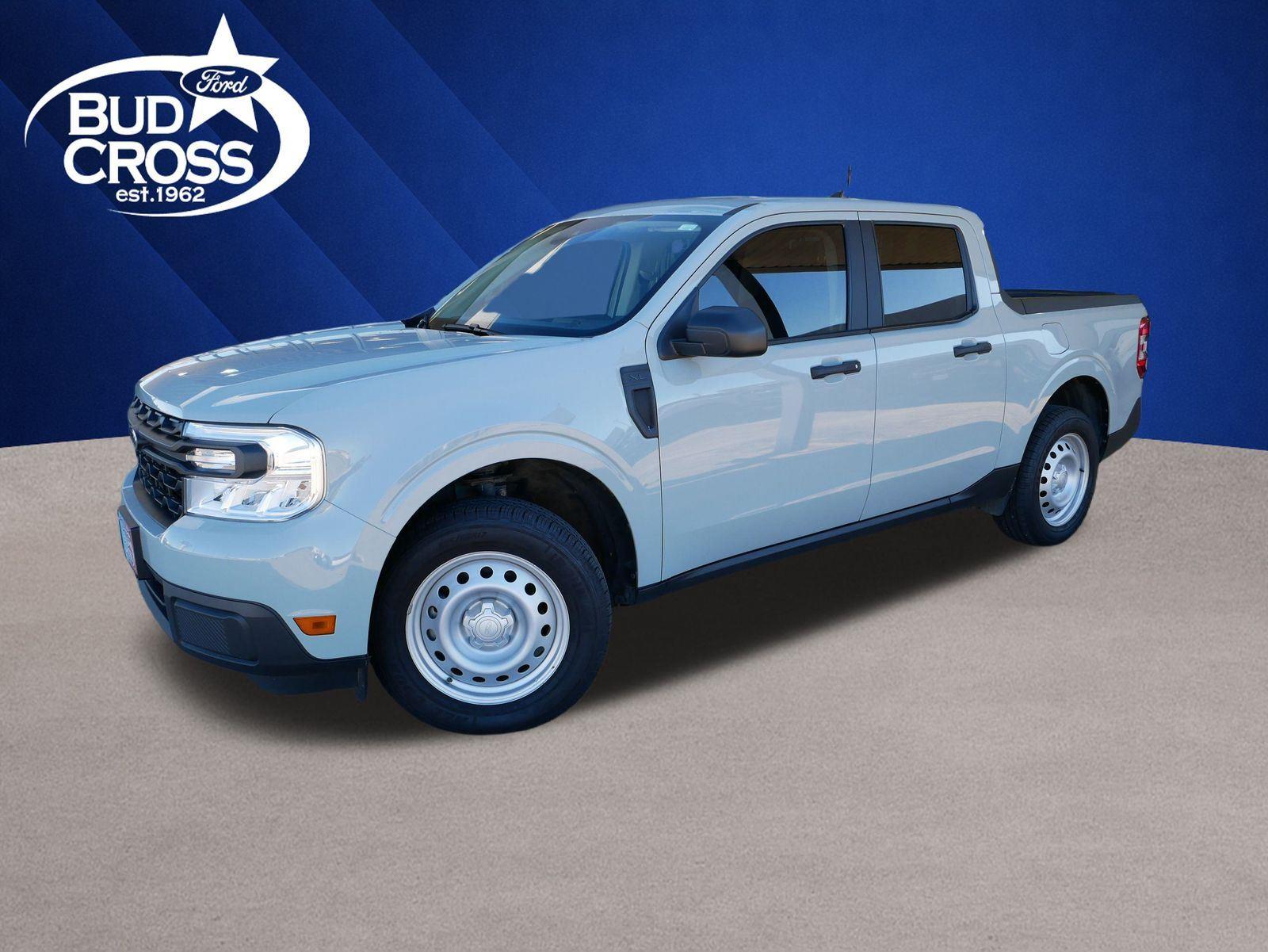 Cactus Gray 2024 Ford Maverick XL SuperCrew AWD Pickup Truck All-Wheel Drive 8-Speed Automatic
