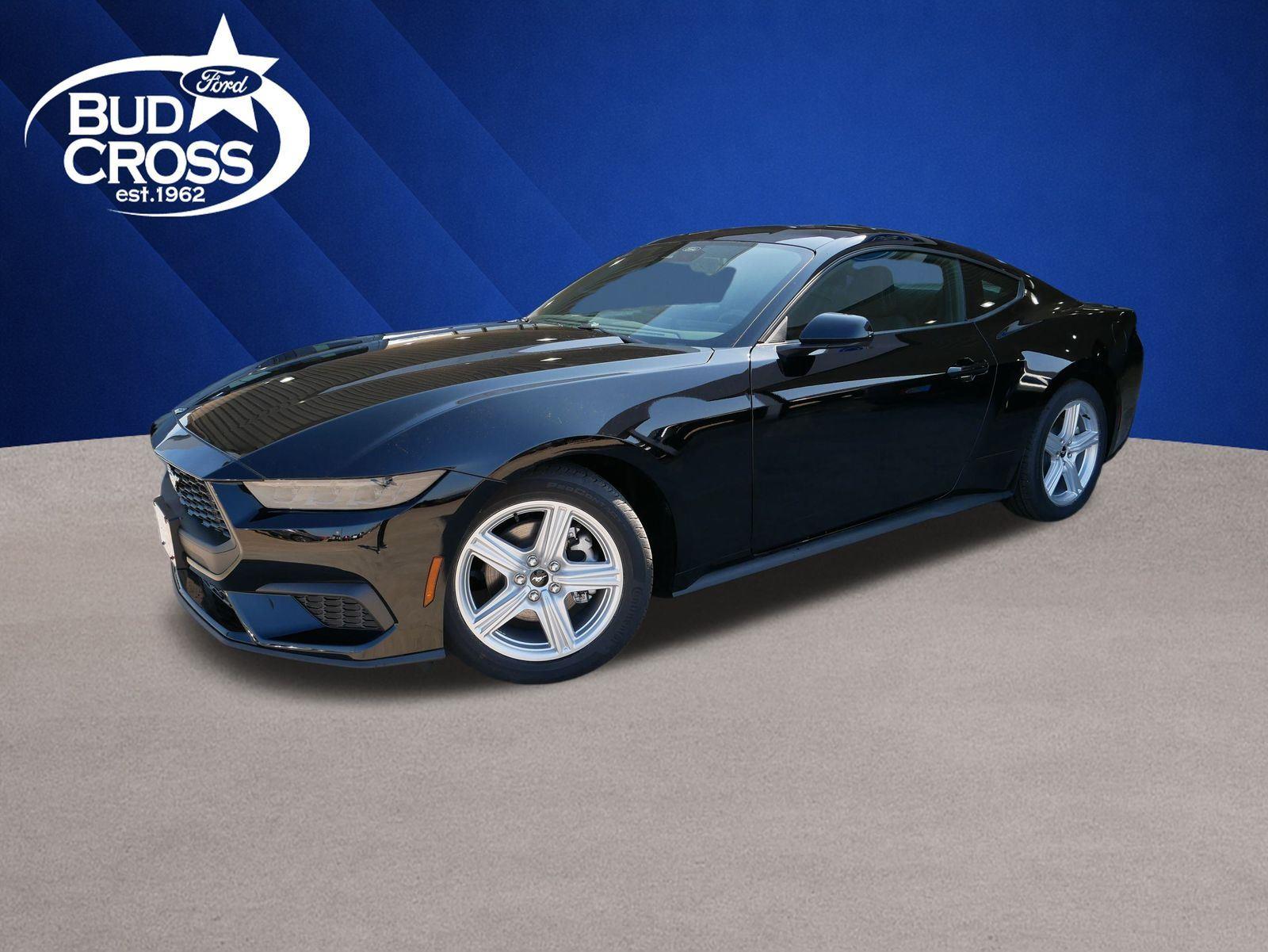 Shadow Black 2026 Ford Mustang Coupe Rear-Wheel Drive Automatic