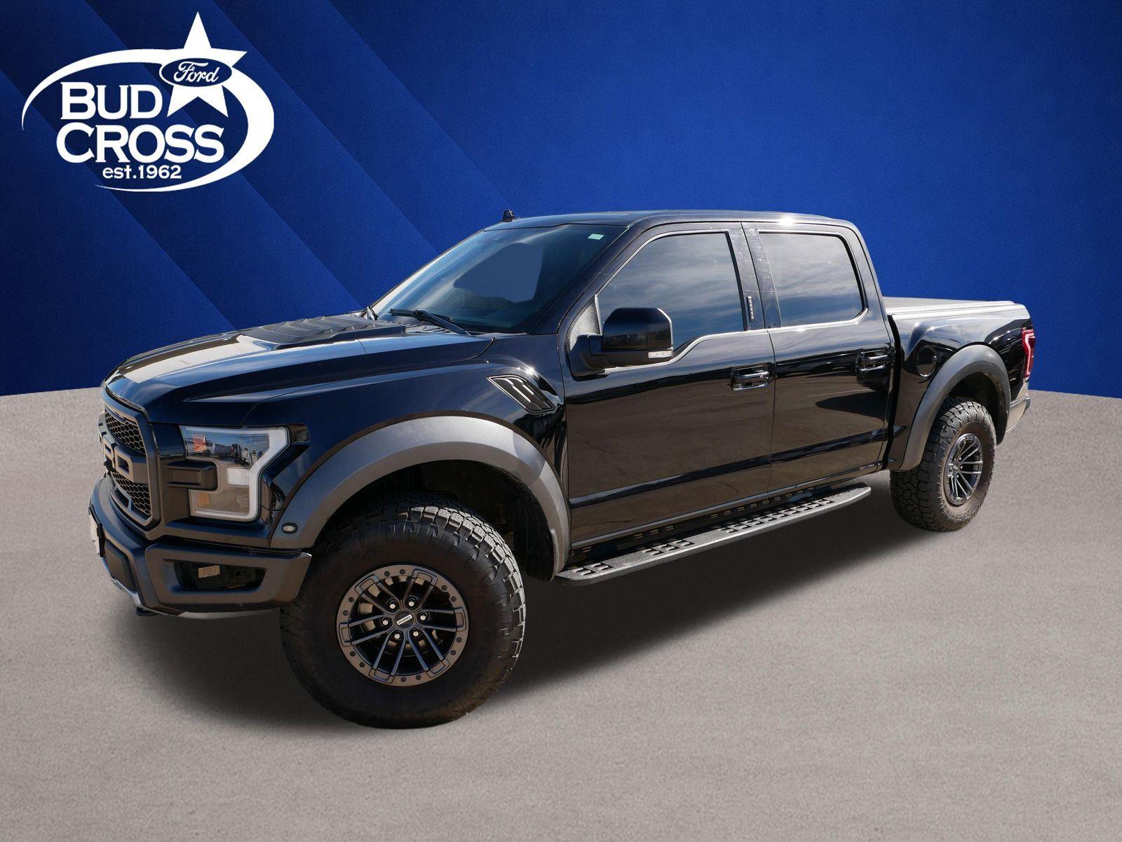 Agate Black 2019 Ford F-150 Raptor SuperCrew 4WD Pickup Truck Four-Wheel Drive Automatic
