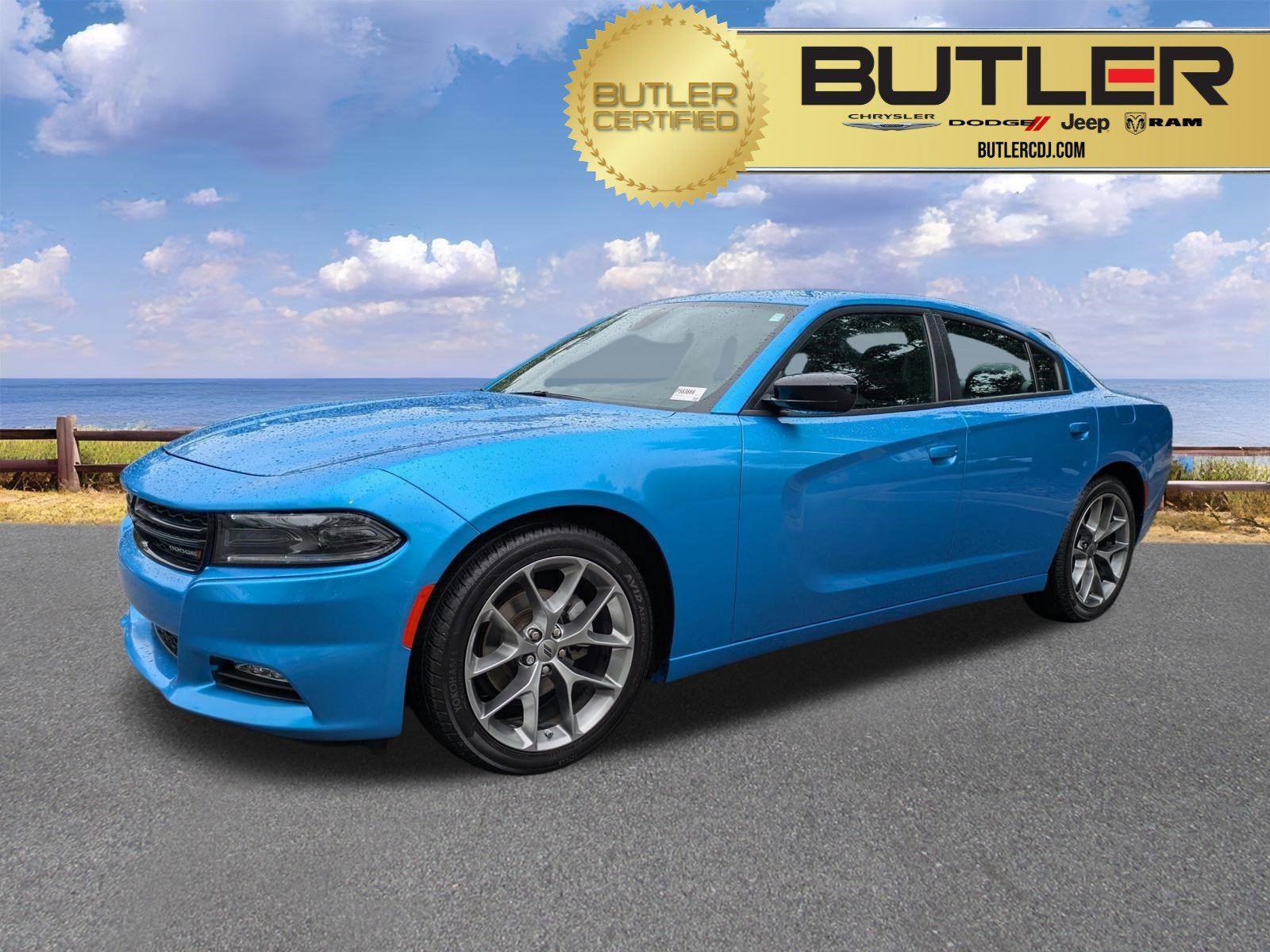 B5 Blue Pearlcoat 2023 Dodge Charger SXT RWD Sedan Rear-Wheel Drive 8-Speed Automatic
