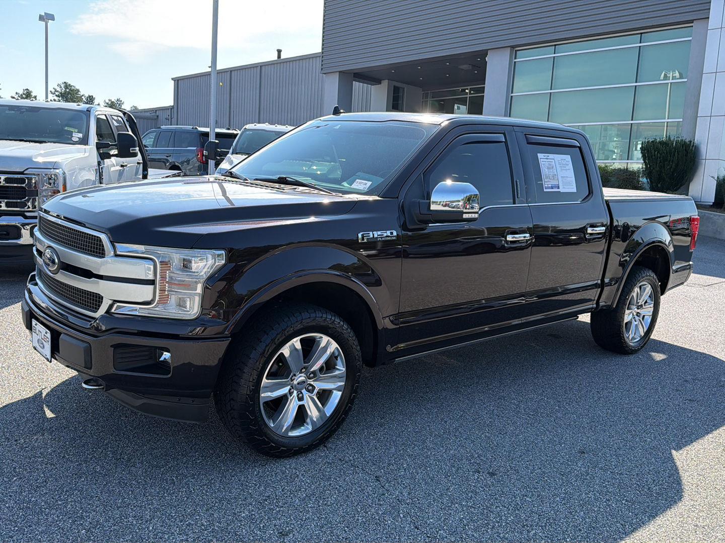 Magma Red 2018 Ford F-150 Pickup Truck Four-Wheel Drive Automatic