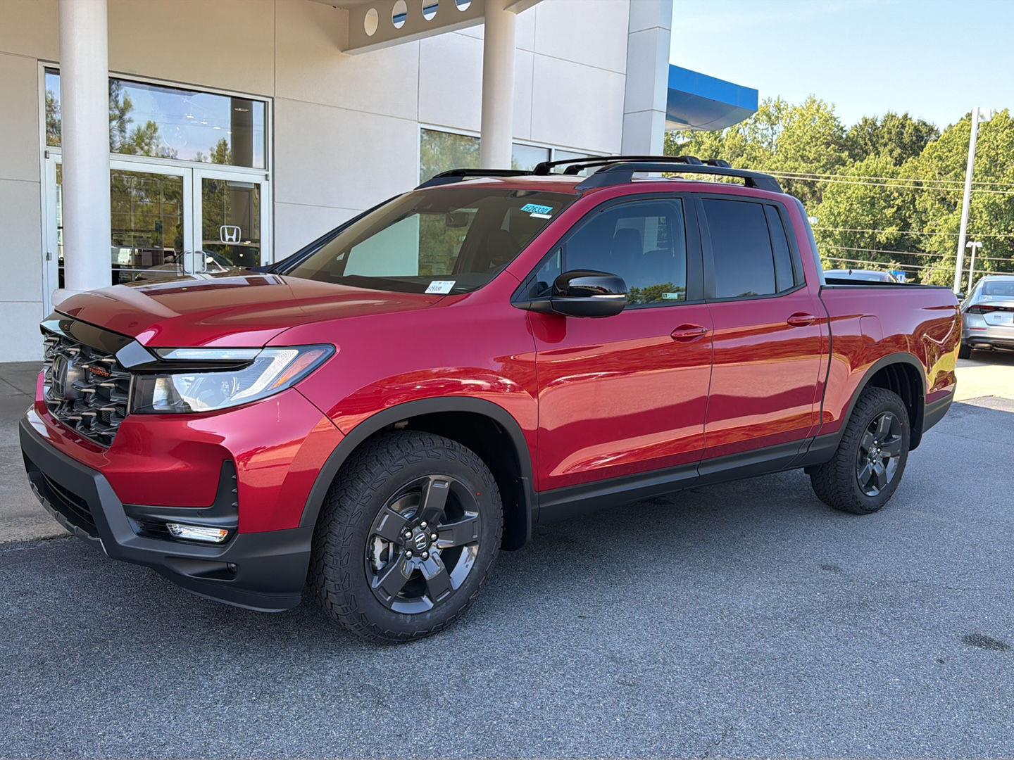 Radiant Red Metallic II 2026 Honda Ridgeline Pickup Truck All-Wheel Drive 9-Speed Automatic